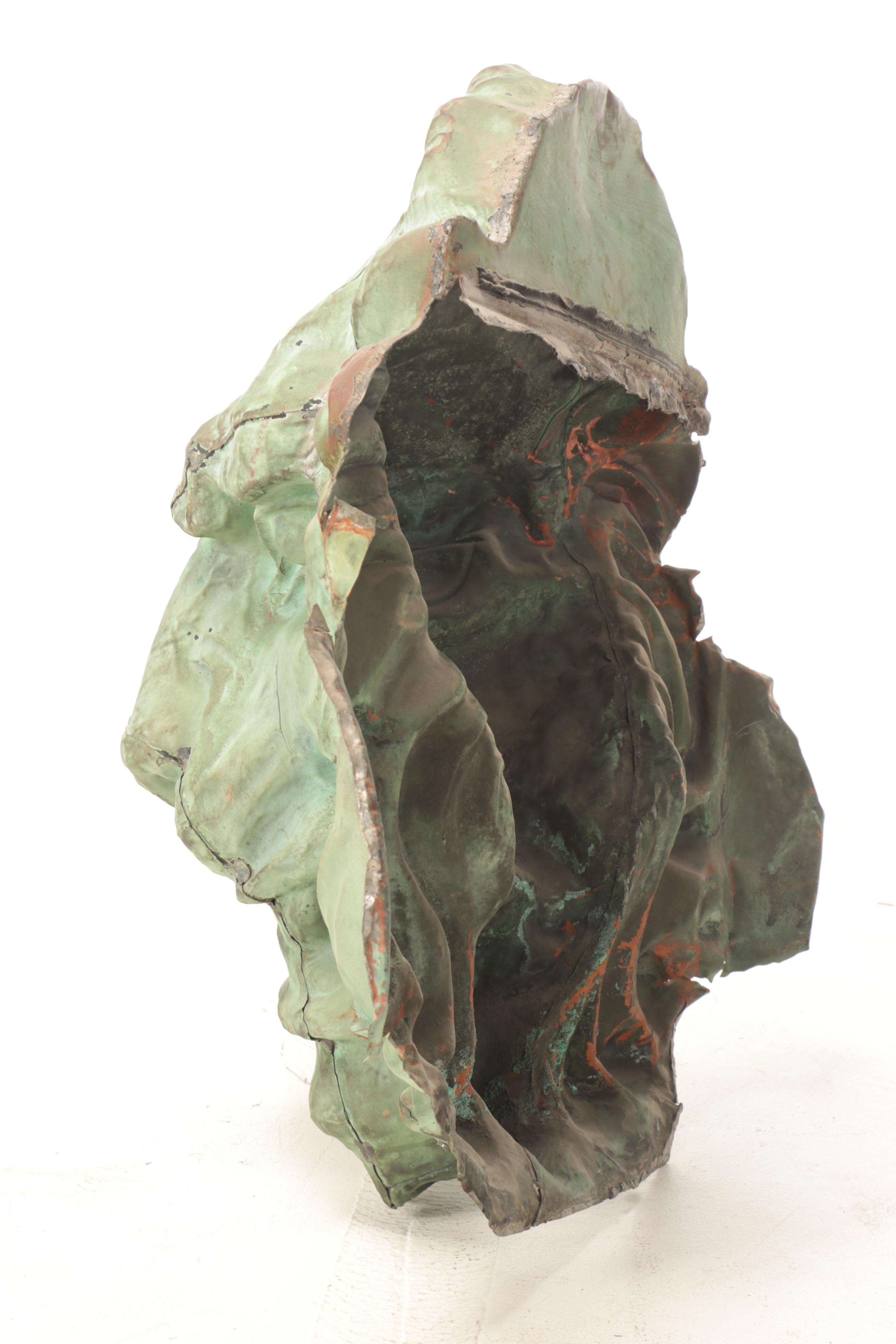 Copper Lion Head Fountain Spout