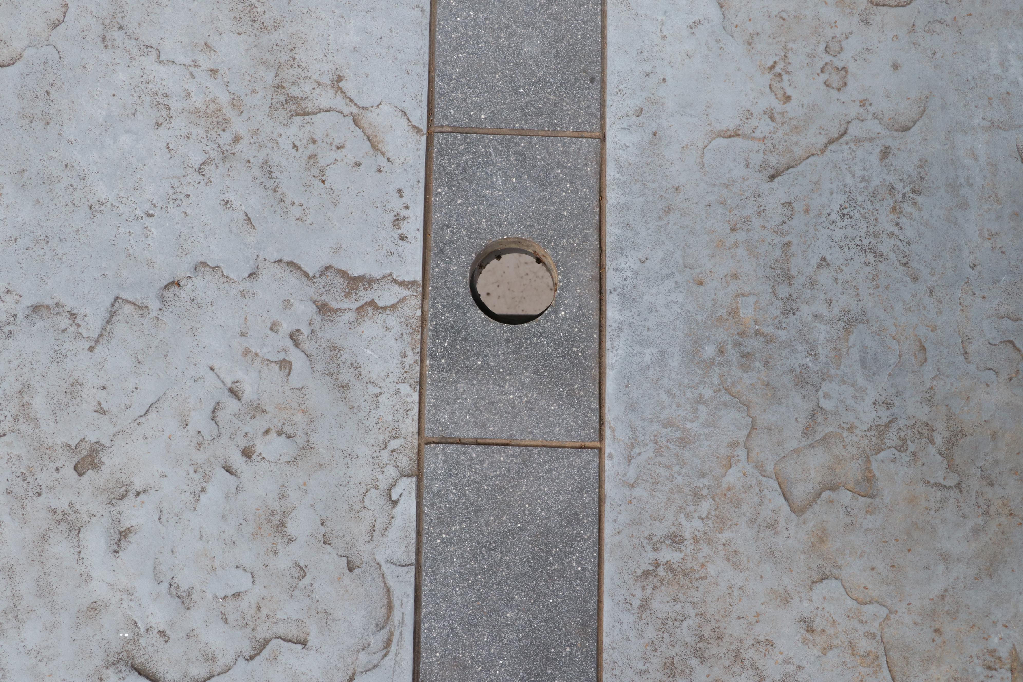 Contemporary Faux Stone Patio Table