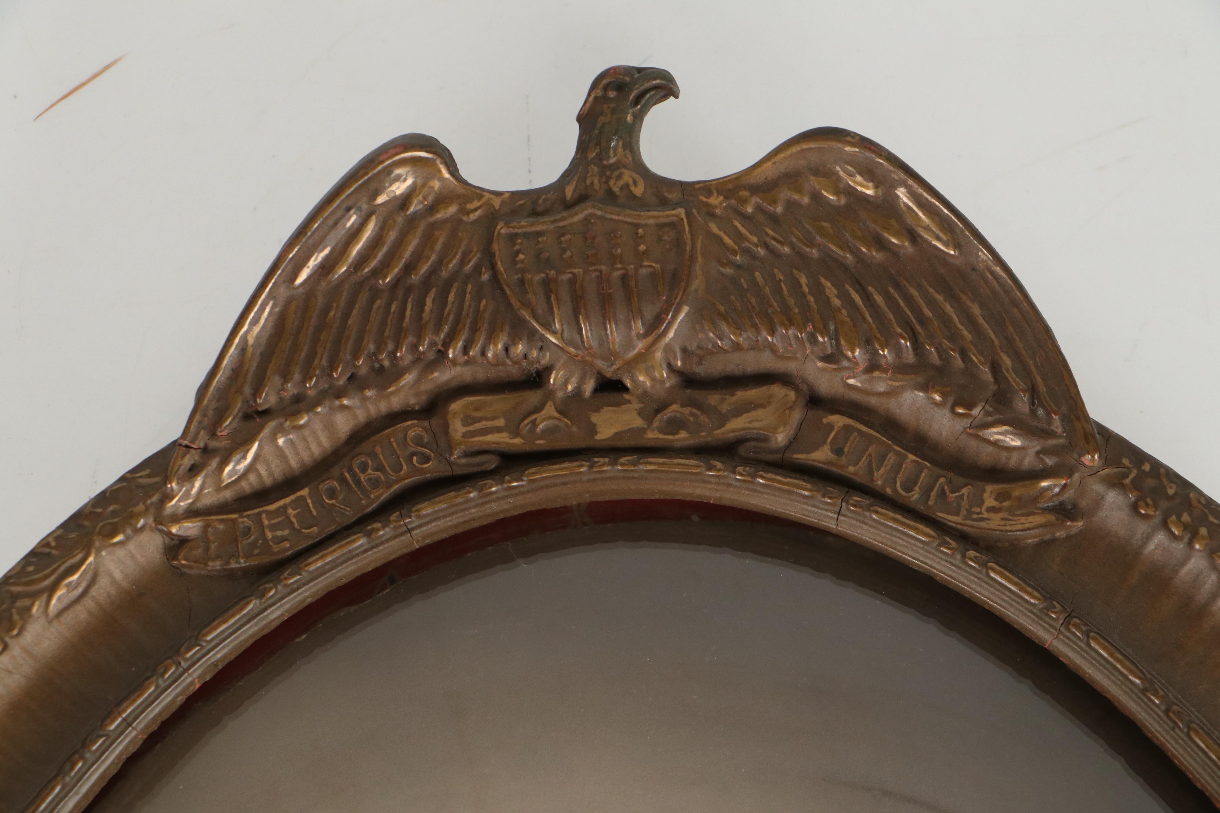 World War I Era American Soldier Portrait Photograph, Early 20th Century