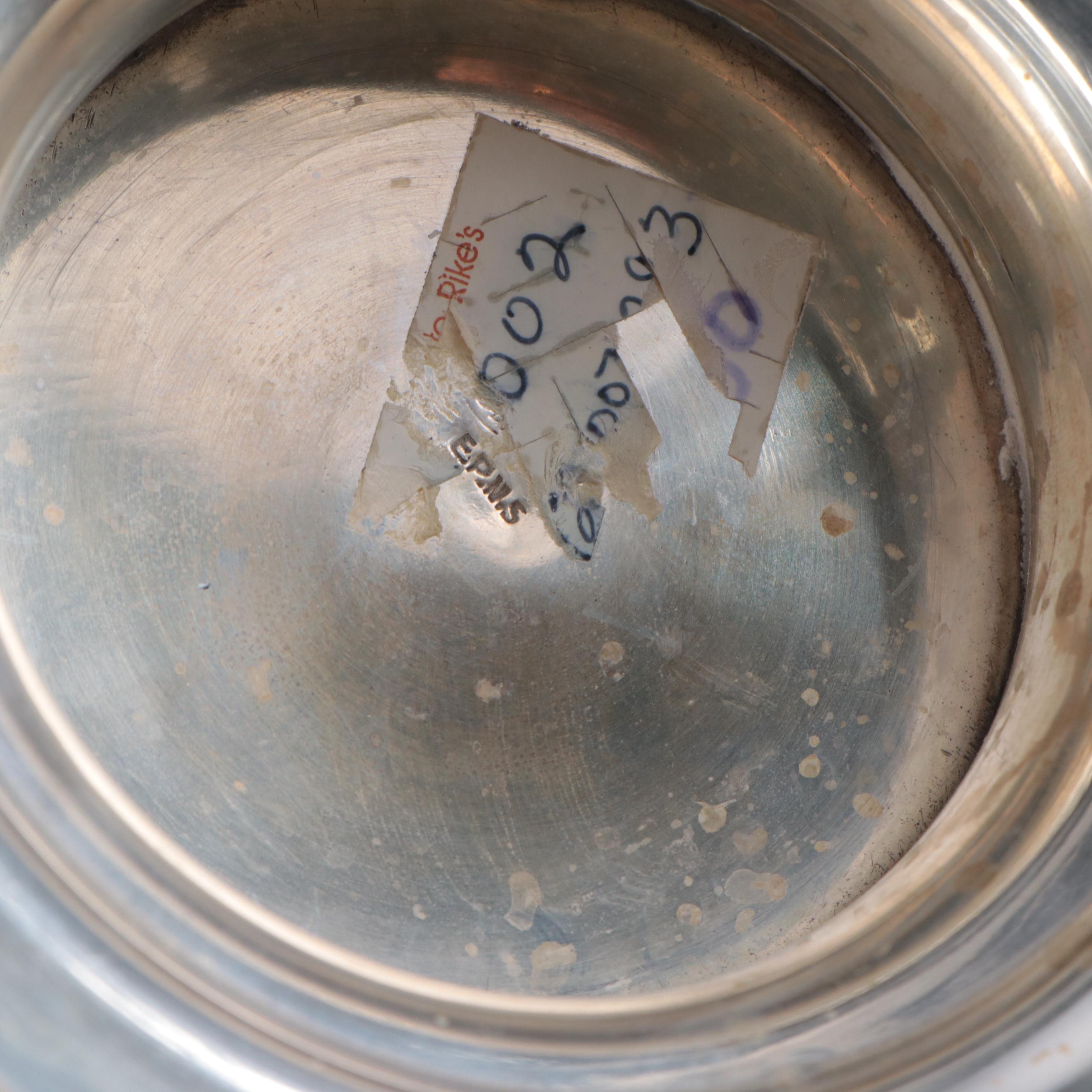 Gorham Silver Plate Casserole Dishes, Electric Food Warmer and Other Wine Bucket