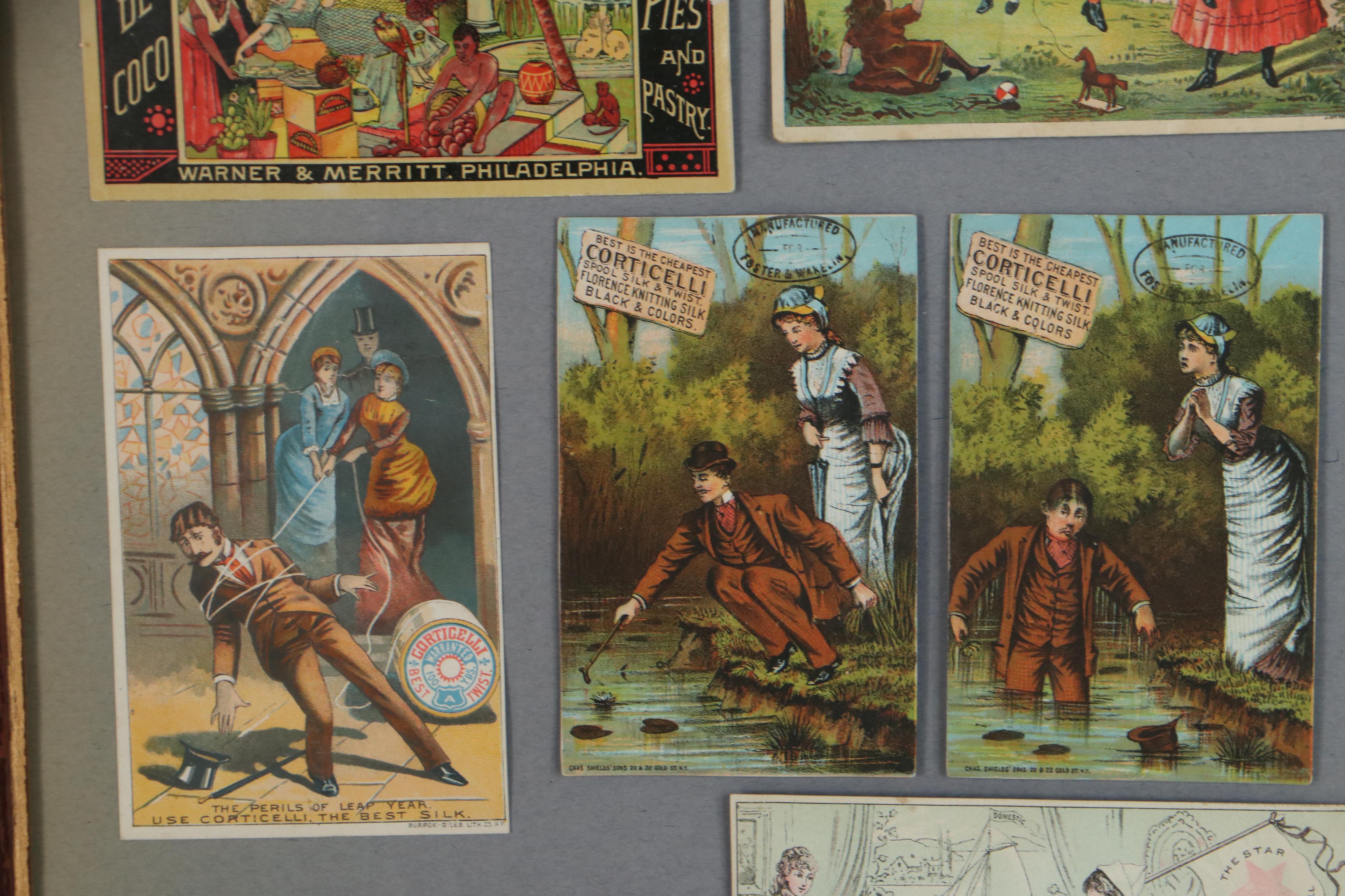 Lithograph Advertisement Composition, Mid-19th Century