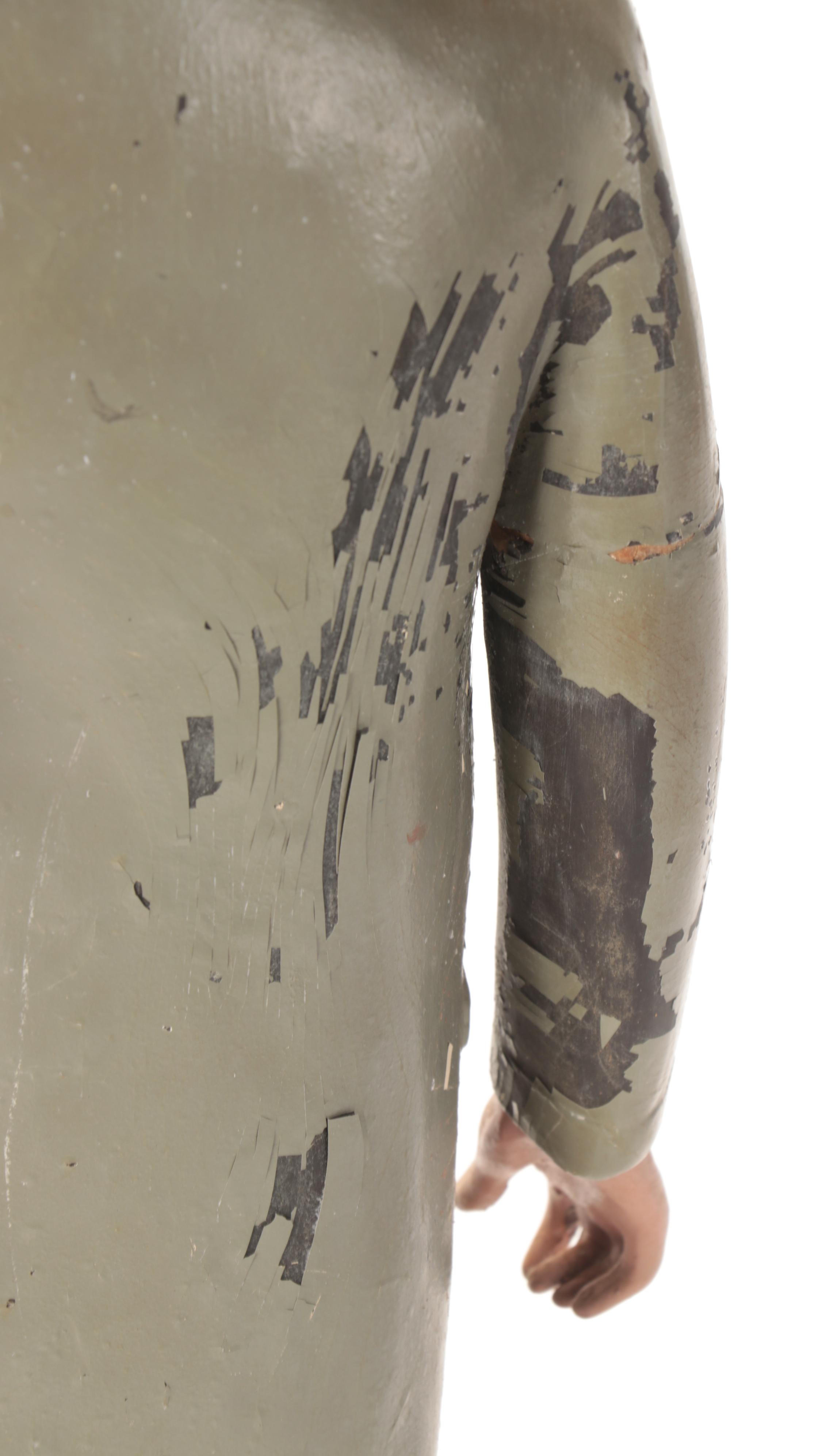 Esquire Magazine Mascot "Esky" Painted Latex Retail Figurine, 1940s