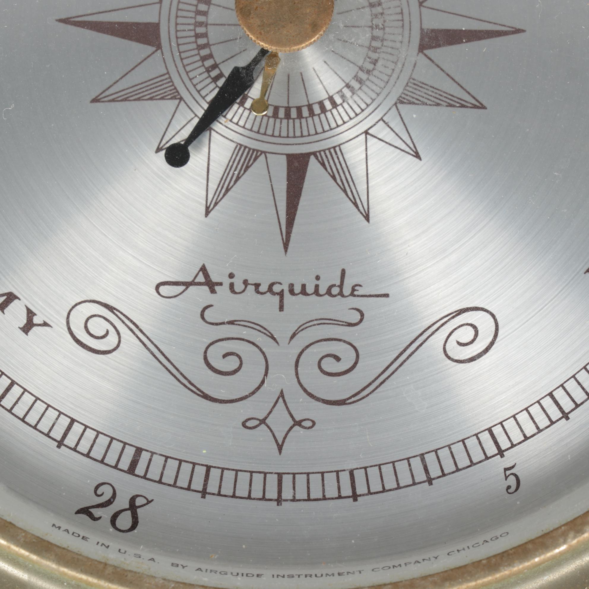 Stellar German Wall Barometer, Airguide and Jason Empire Banjo Weather Stations