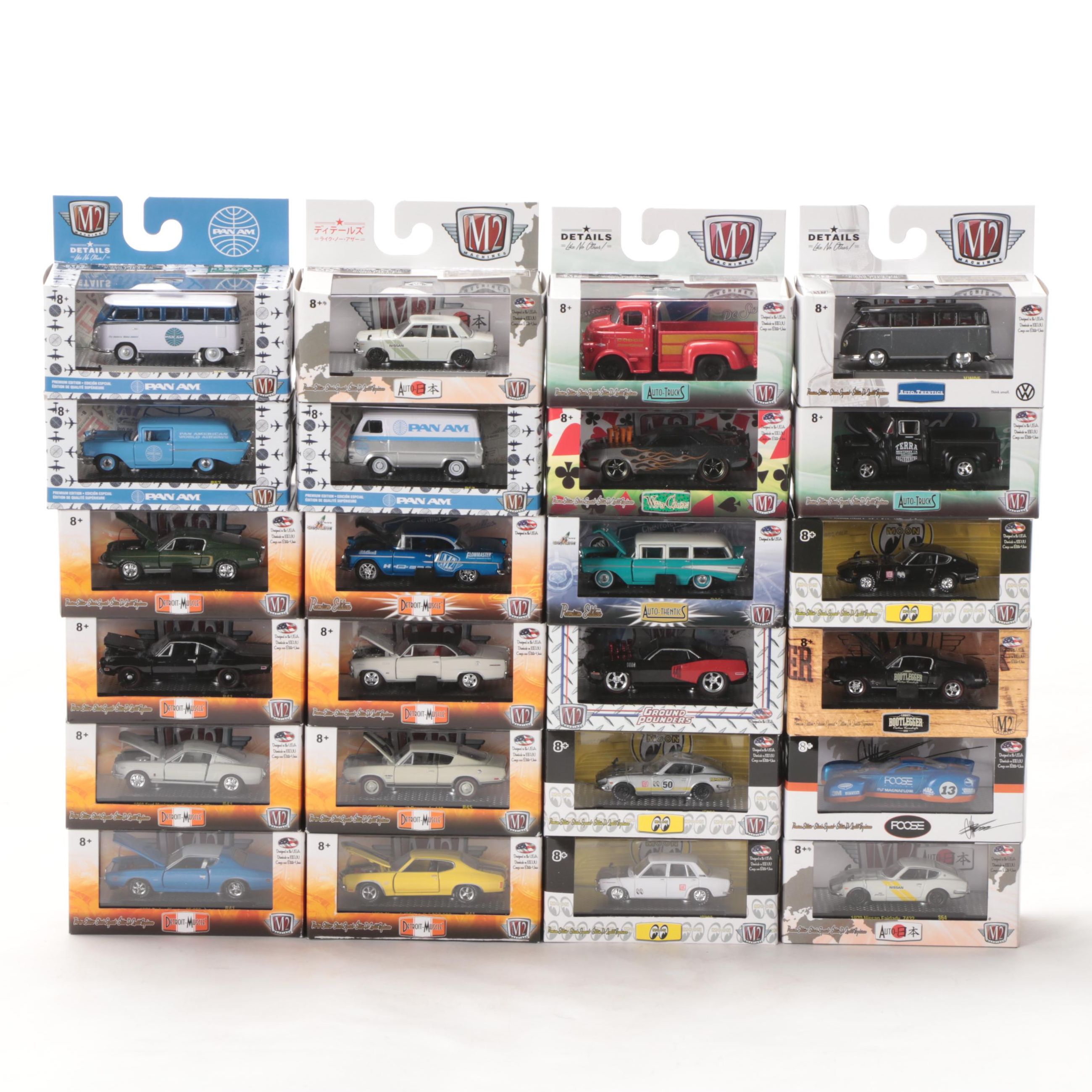 M2 Machines Bootlegger, Pan Am, Auto-Trucks, Other Diecast Model Vehicles