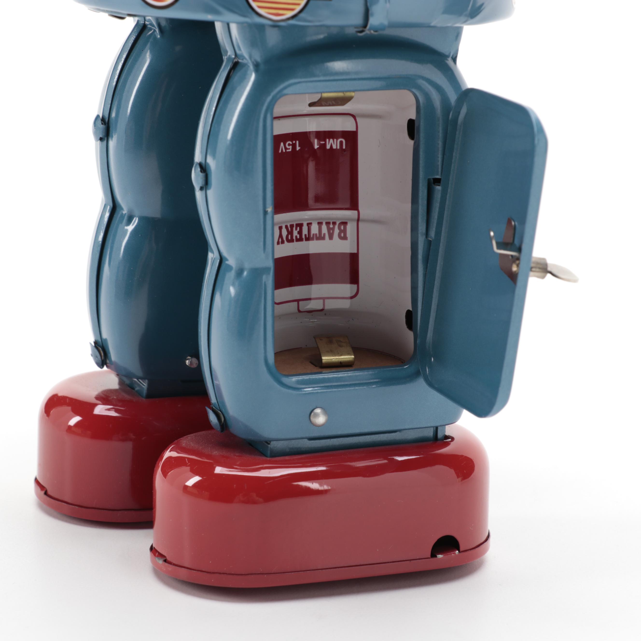 Osaka Tin Toy Institute Astronaut Battery-Operated Tin Litho Toy, 1993