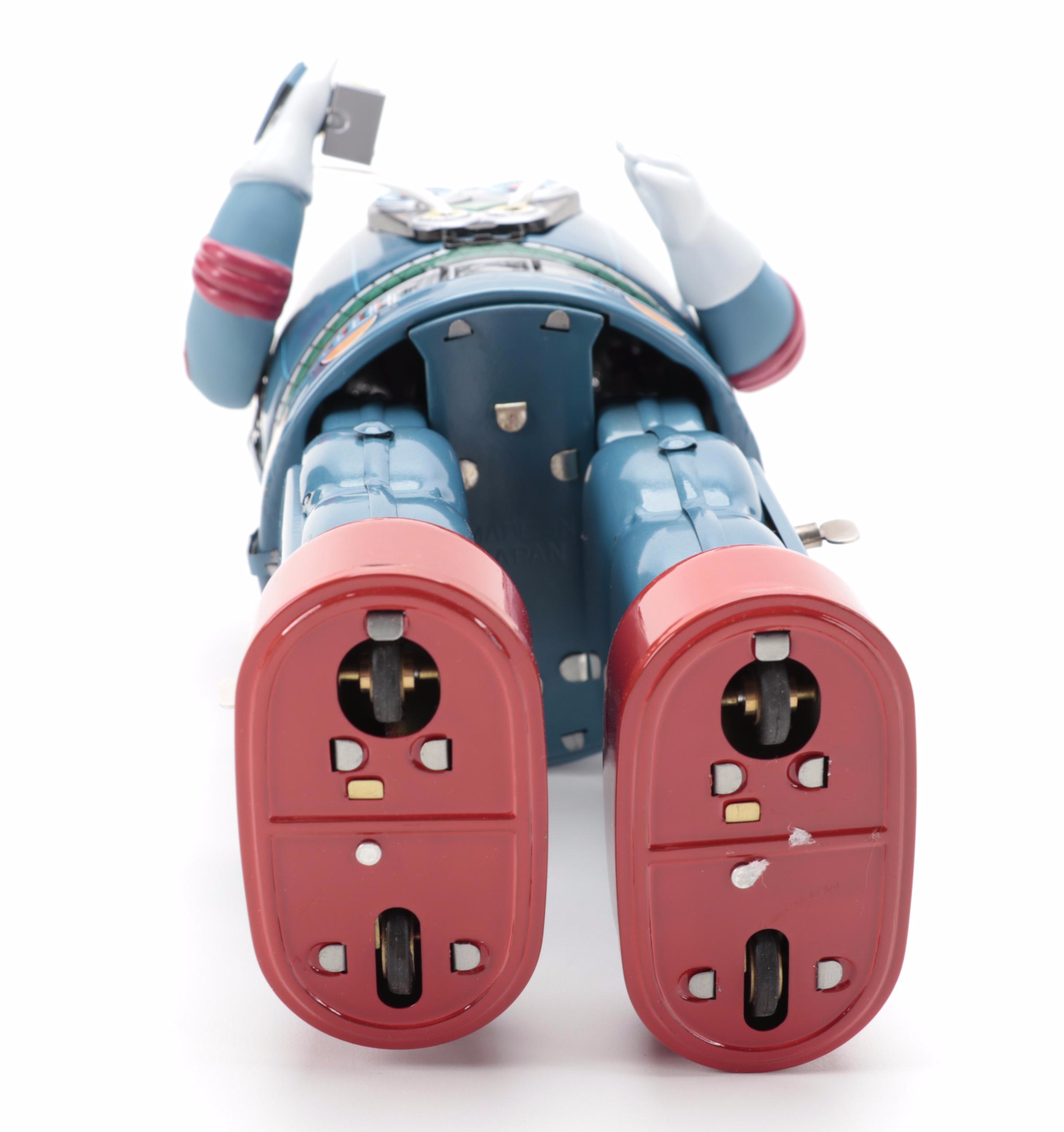 Osaka Tin Toy Institute Astronaut Battery-Operated Tin Litho Toy, 1993