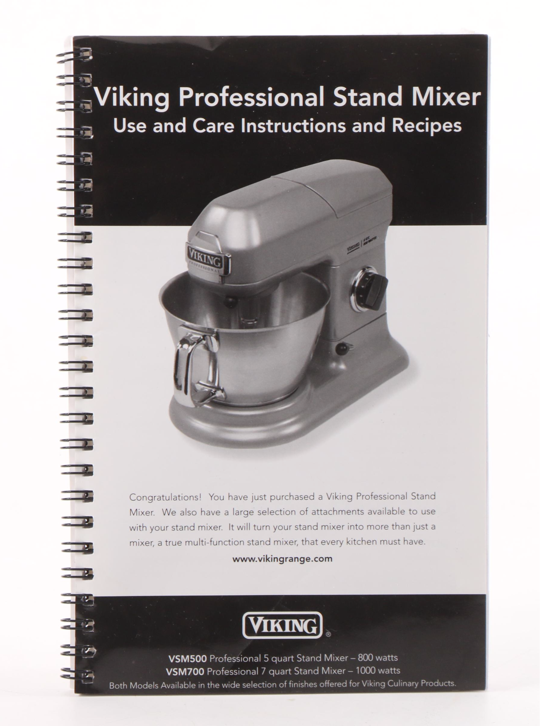 Viking Stand Mixer with Attachments and Manual