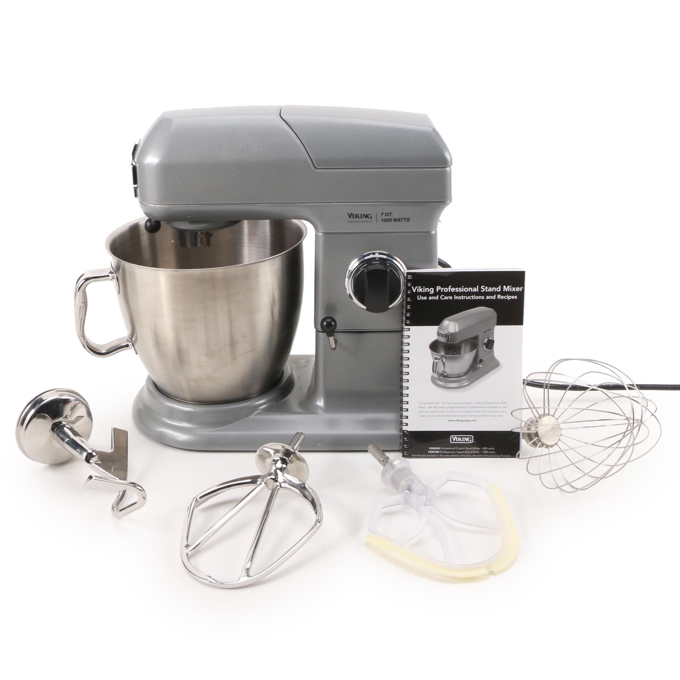 Viking Stand Mixer with Attachments and Manual