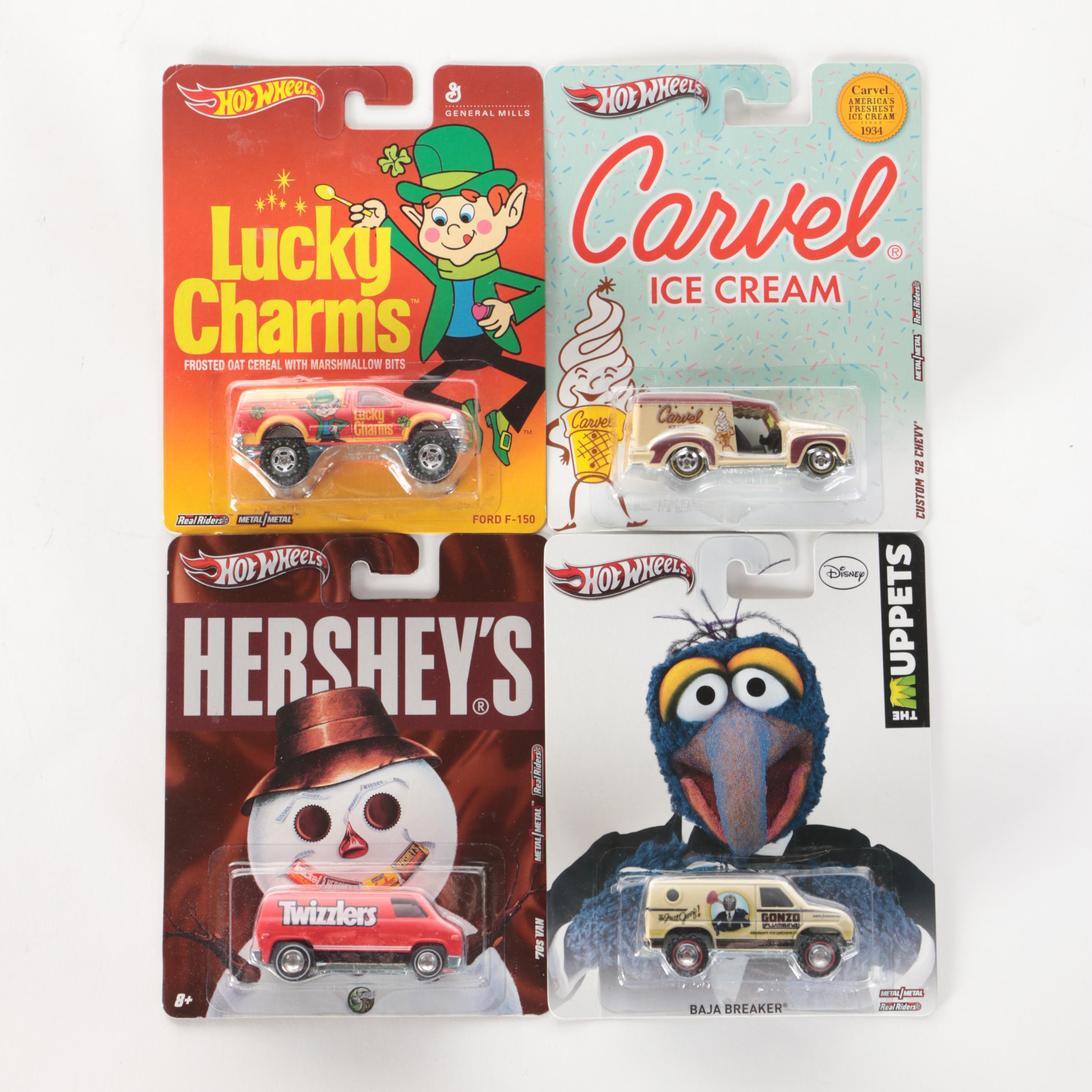 Mattel Hot Wheels Muppets, Star Wars, DC Comics, More Diecast Model Vehicles