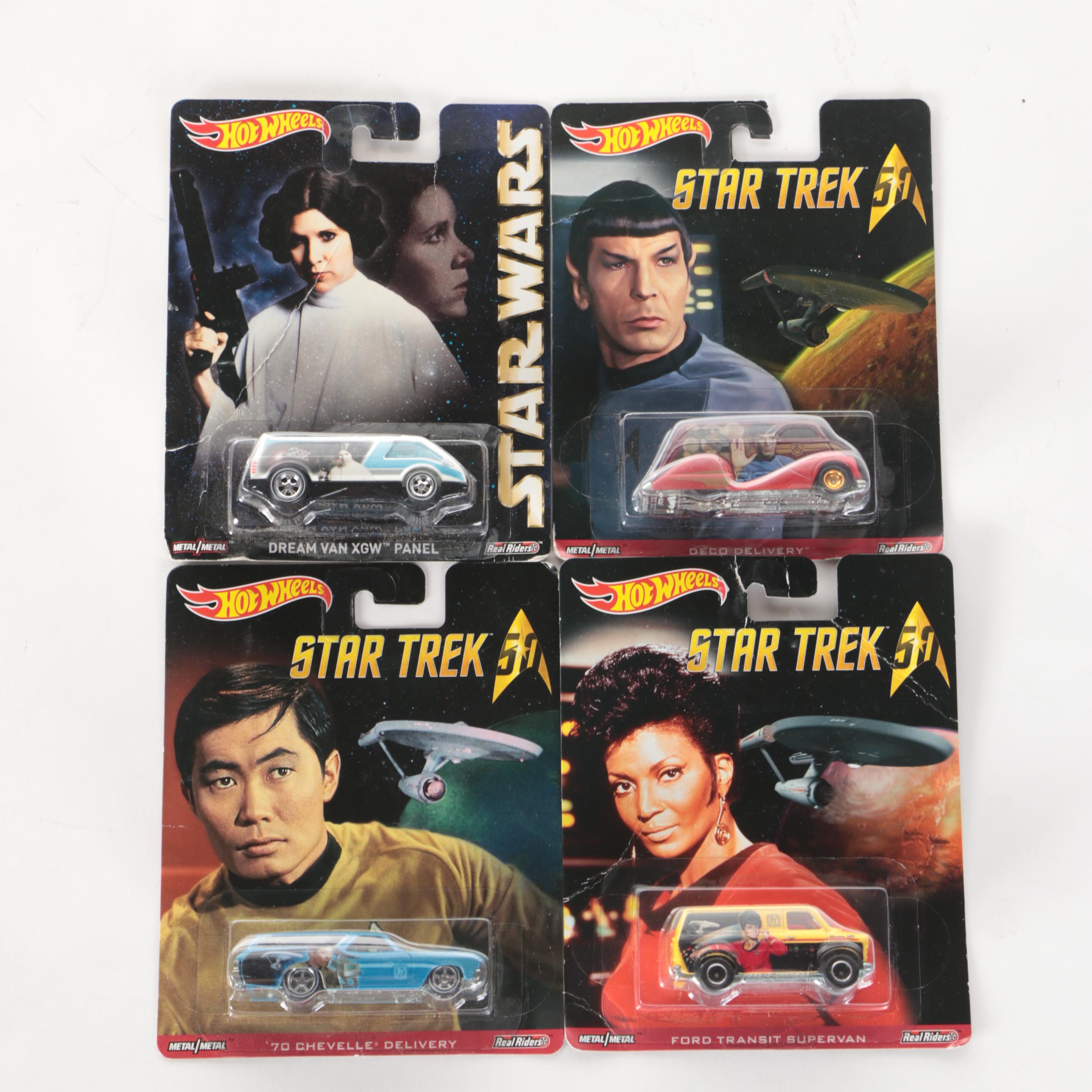 Mattel Hot Wheels Muppets, Star Wars, DC Comics, More Diecast Model Vehicles