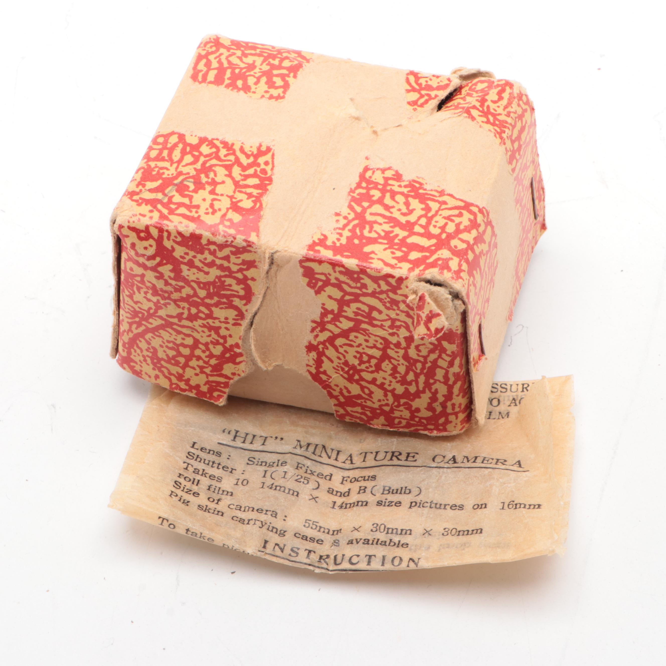 Tougodo Hit Subminiature Camera, Mid-20th Century