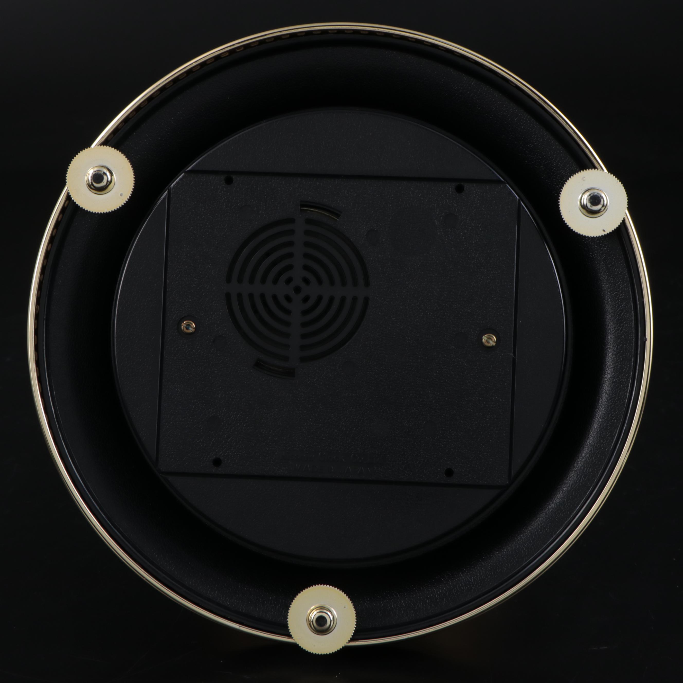 Elgin Plastic and Glass Anniversary Clock