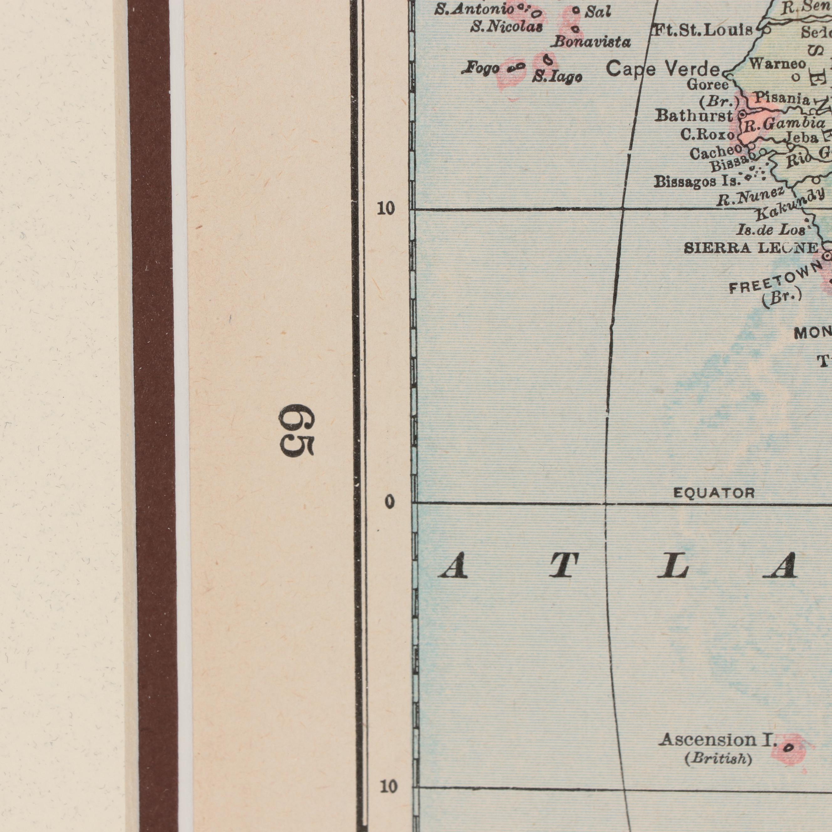 Mast, Crowell & Kirkpatrick Map of Colonial Africa, Circa 1890