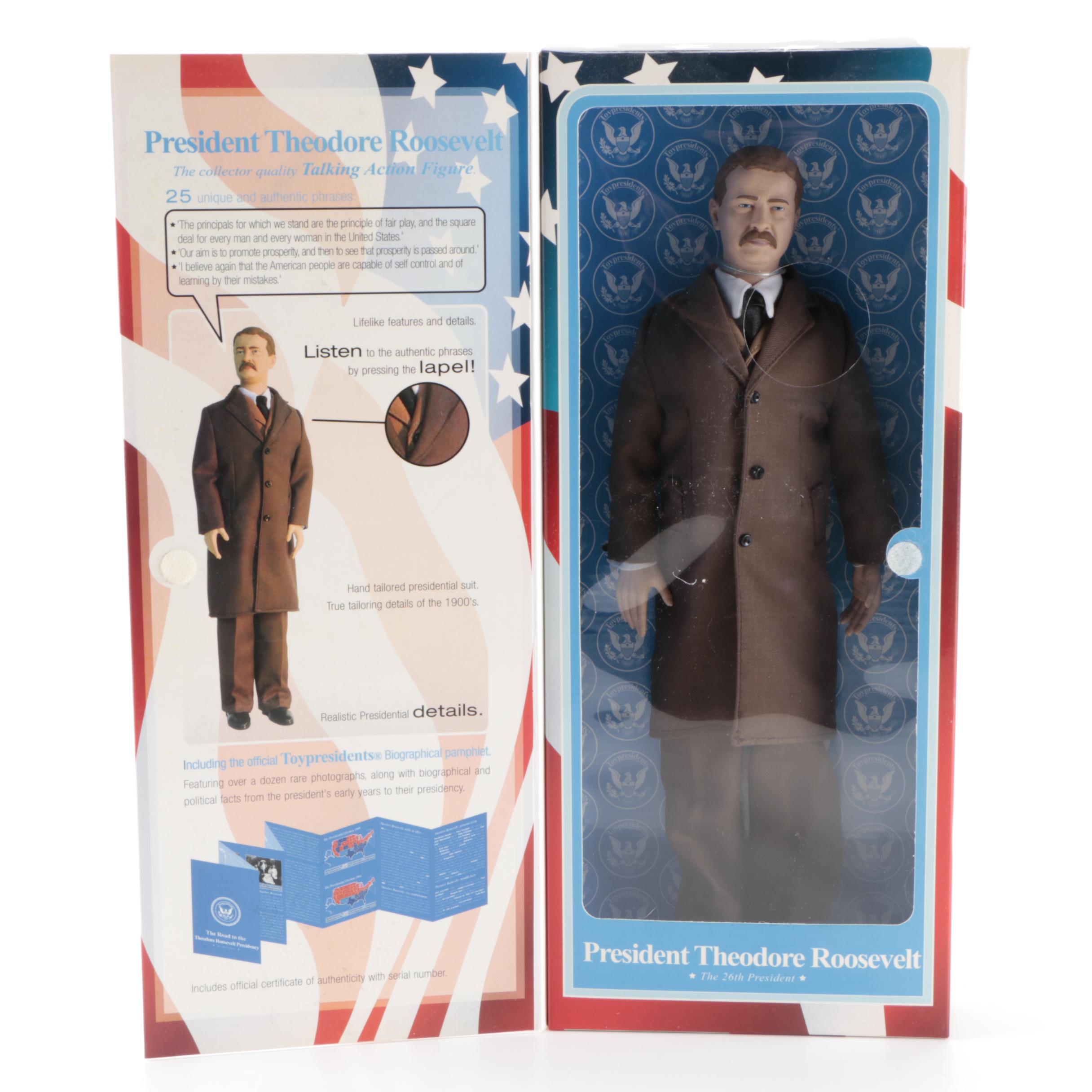"Theodore Roosevelt" Action Figures Including Limited Edition Talking Figure