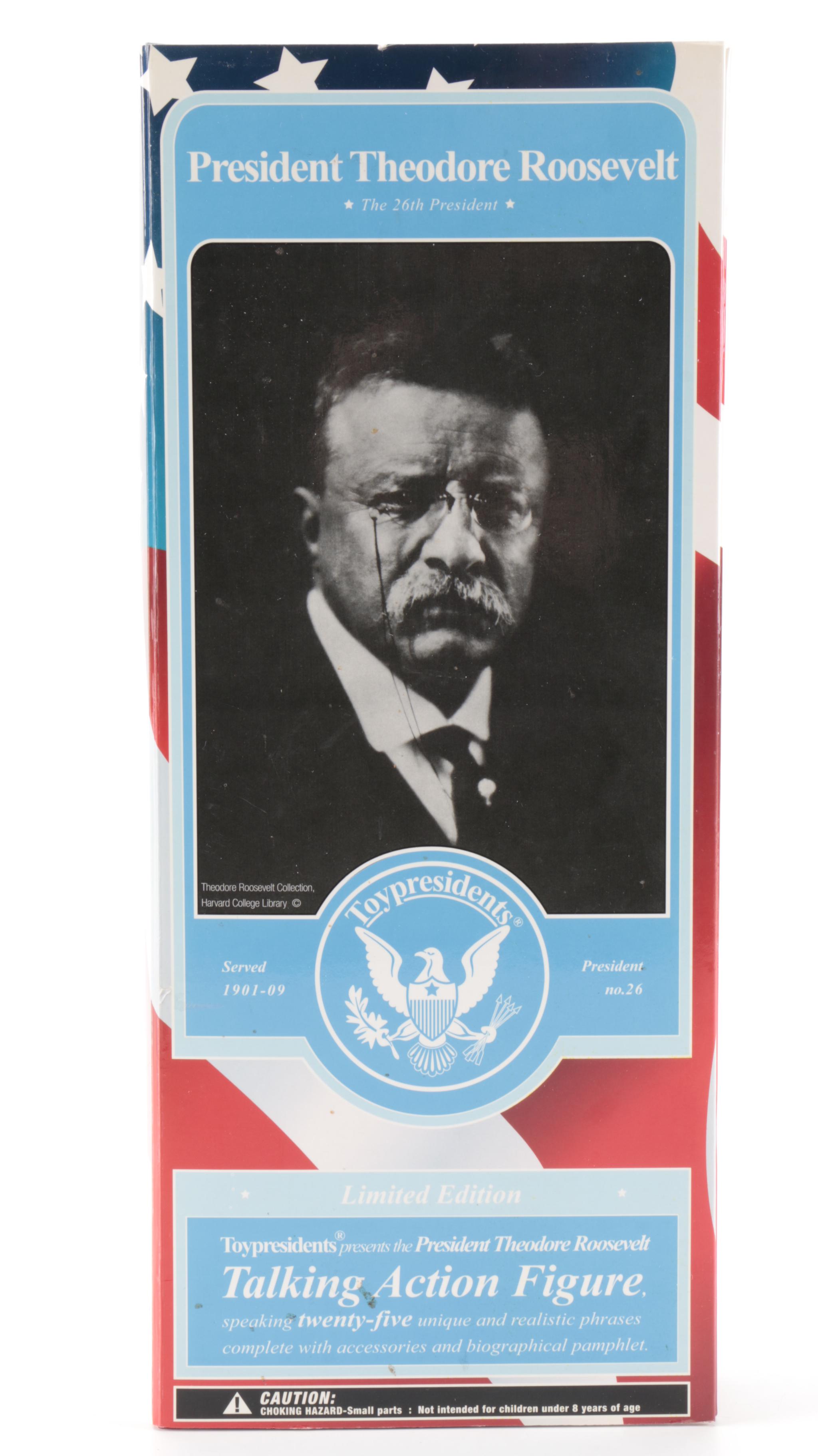 "Theodore Roosevelt" Action Figures Including Limited Edition Talking Figure