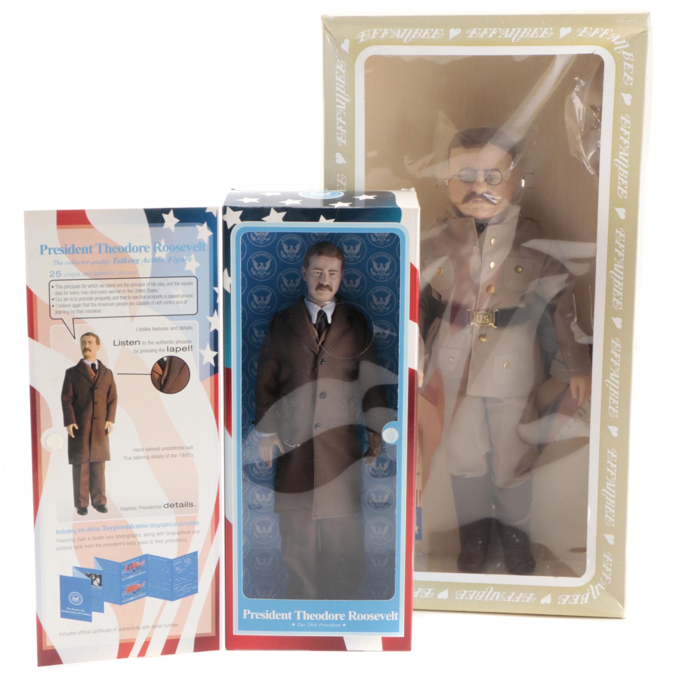 "Theodore Roosevelt" Action Figures Including Limited Edition Talking Figure