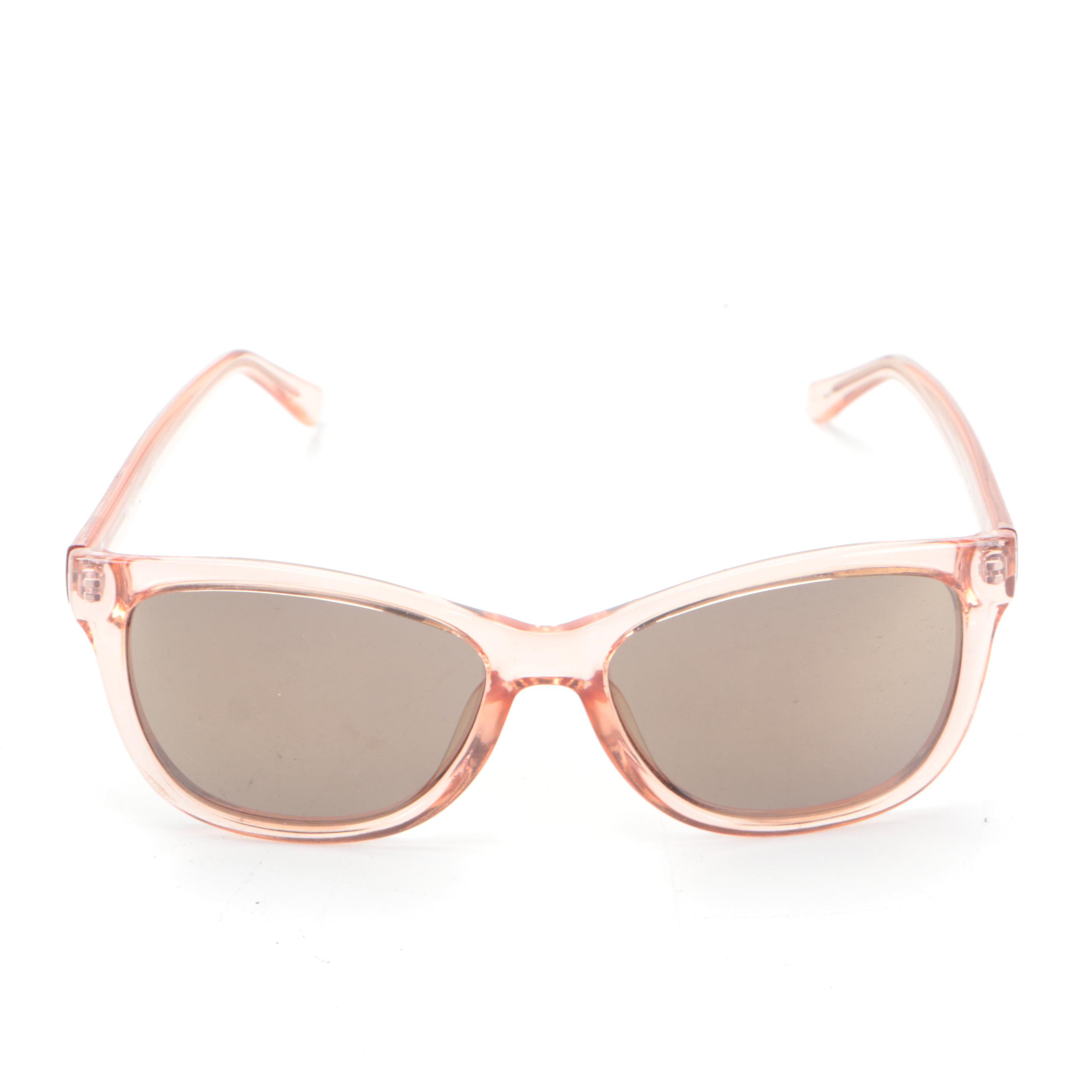 Kenneth Cole REACTION Sunglasses Light Pink Frame Grey Lenses and Cases