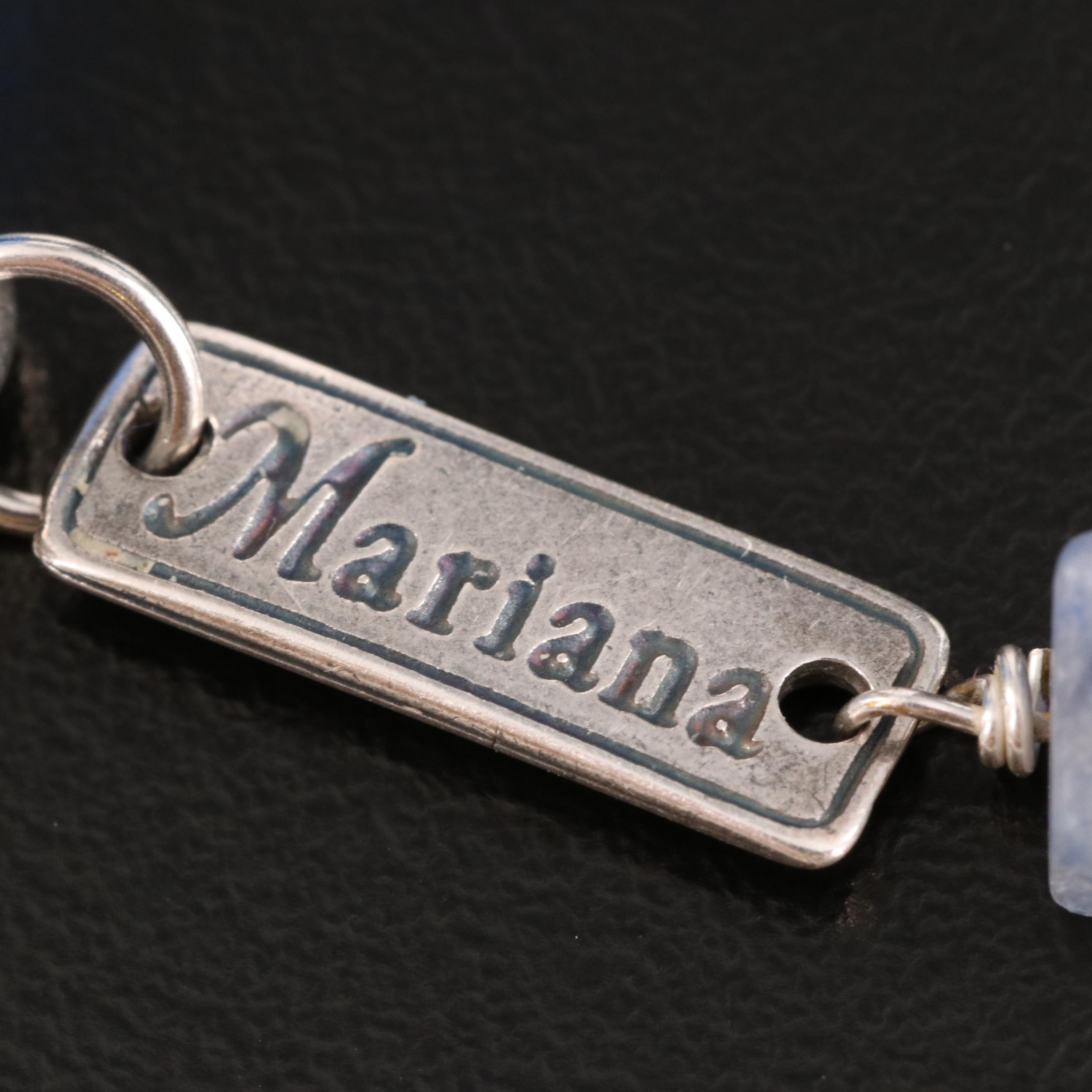 Mariana USA "Mood Indigo" Bracelets Including Faux Pearl and Cubic Zirconia