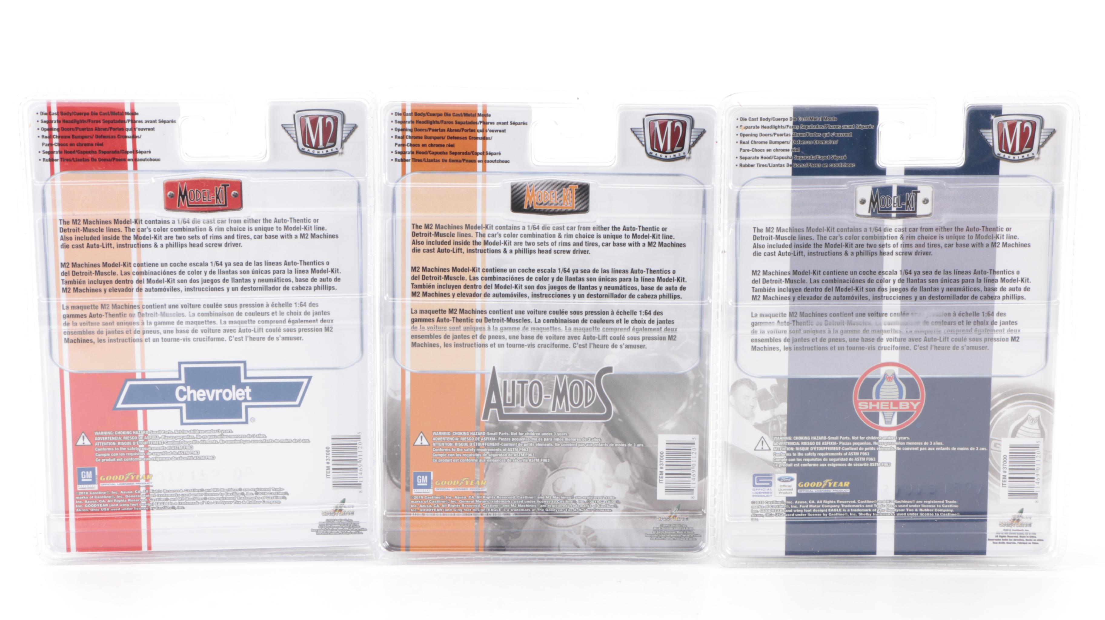 M2 Machines Diecast Model Kits