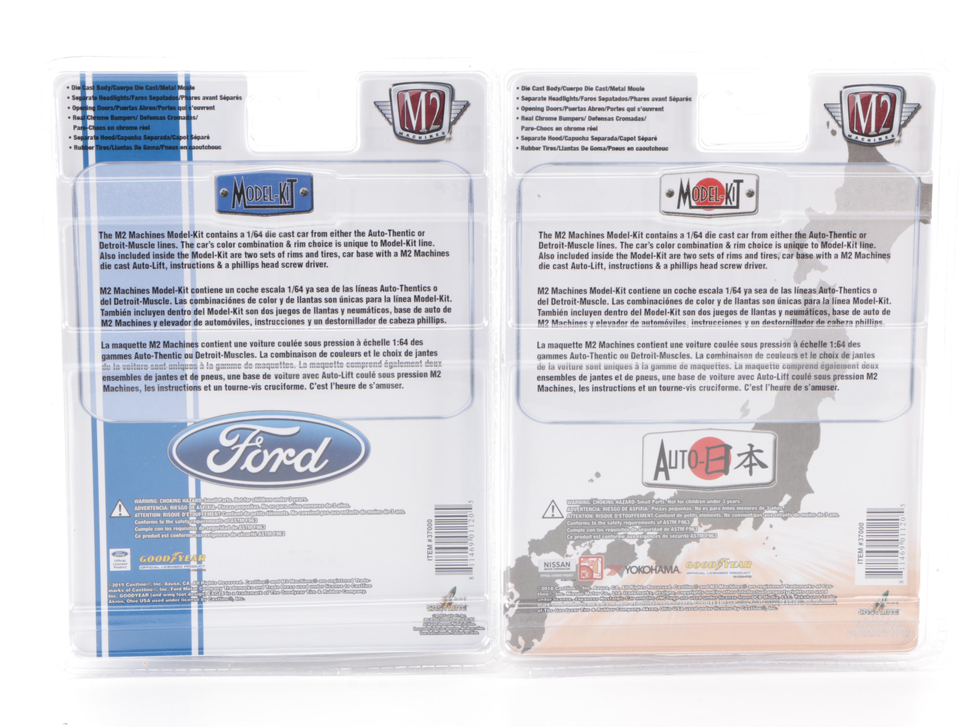 M2 Machines Diecast Model Kits