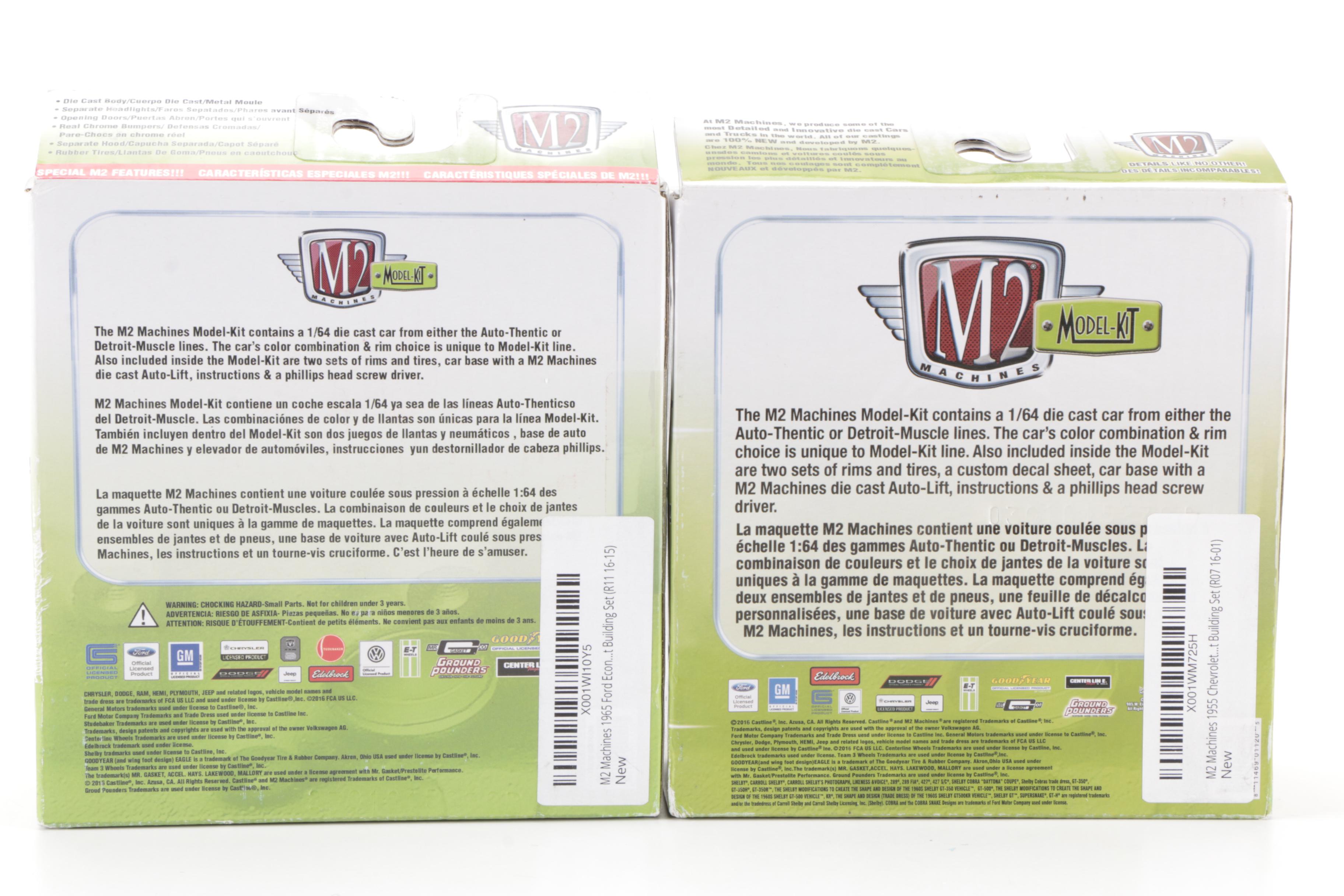 M2 Machines Diecast Model Kits