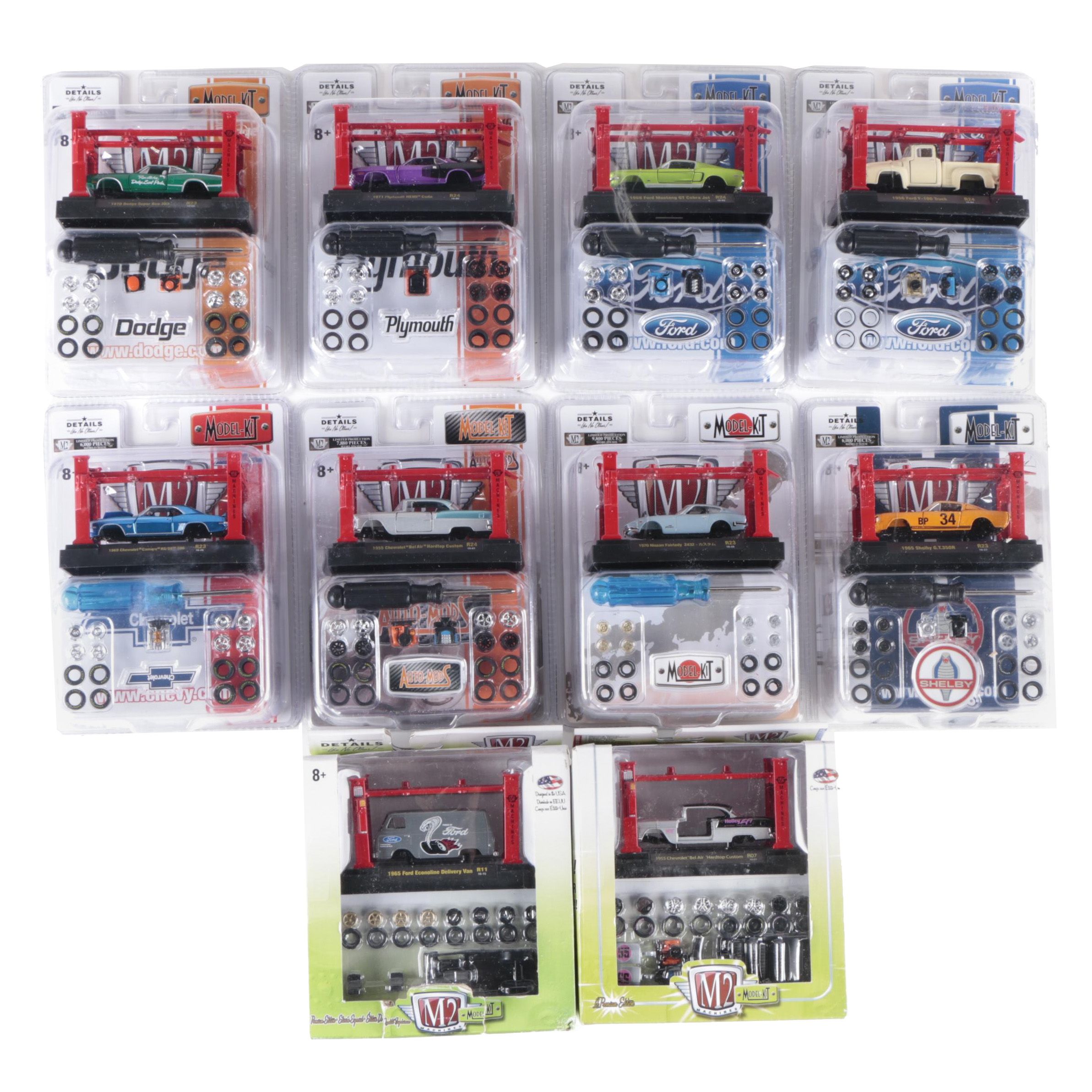 M2 Machines Diecast Model Kits