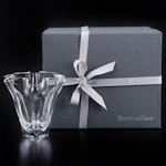 Steuben Art Glass "Little Handkerchief" Vase with Original Box