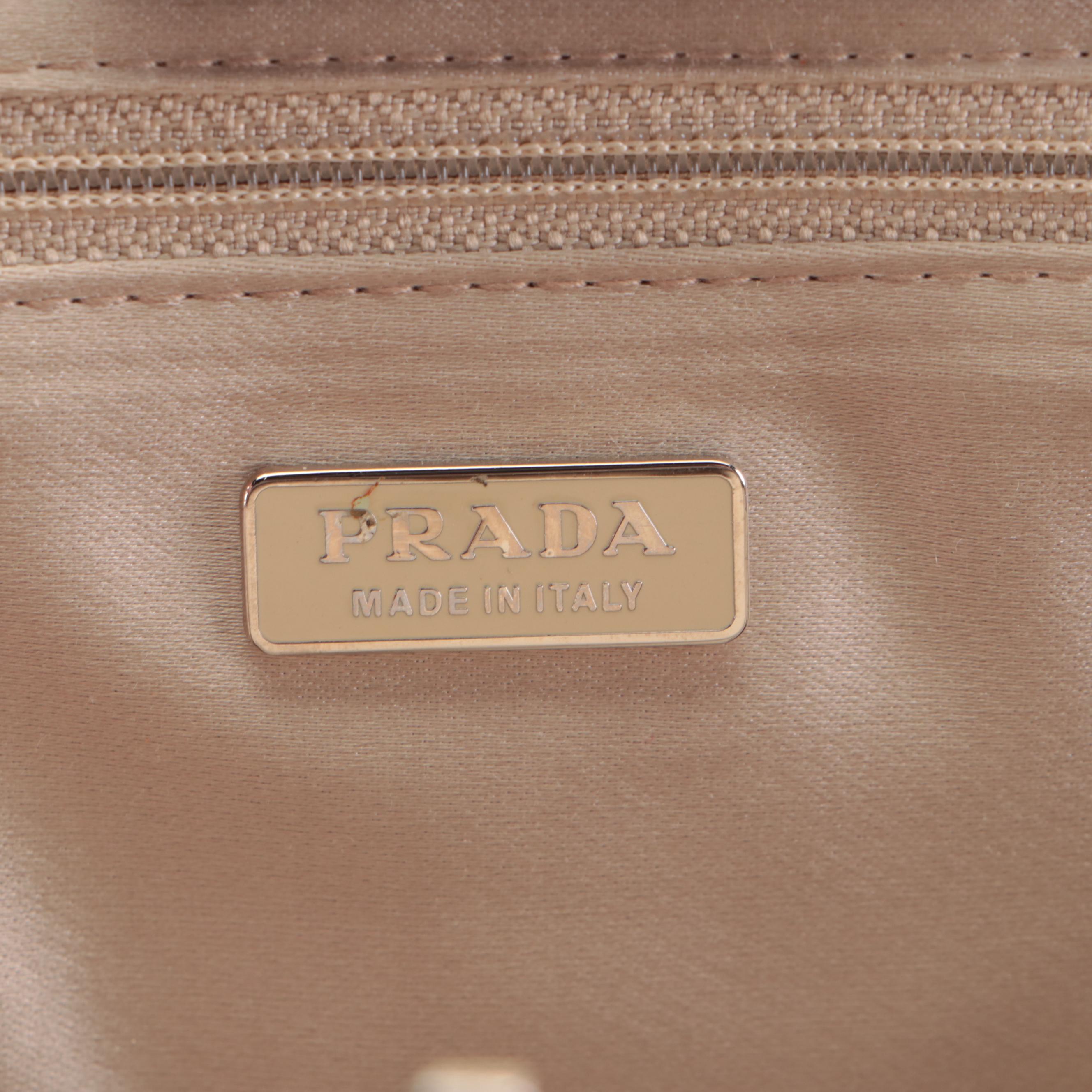 Prada Small Hard Frame Handbag in Patent Leather