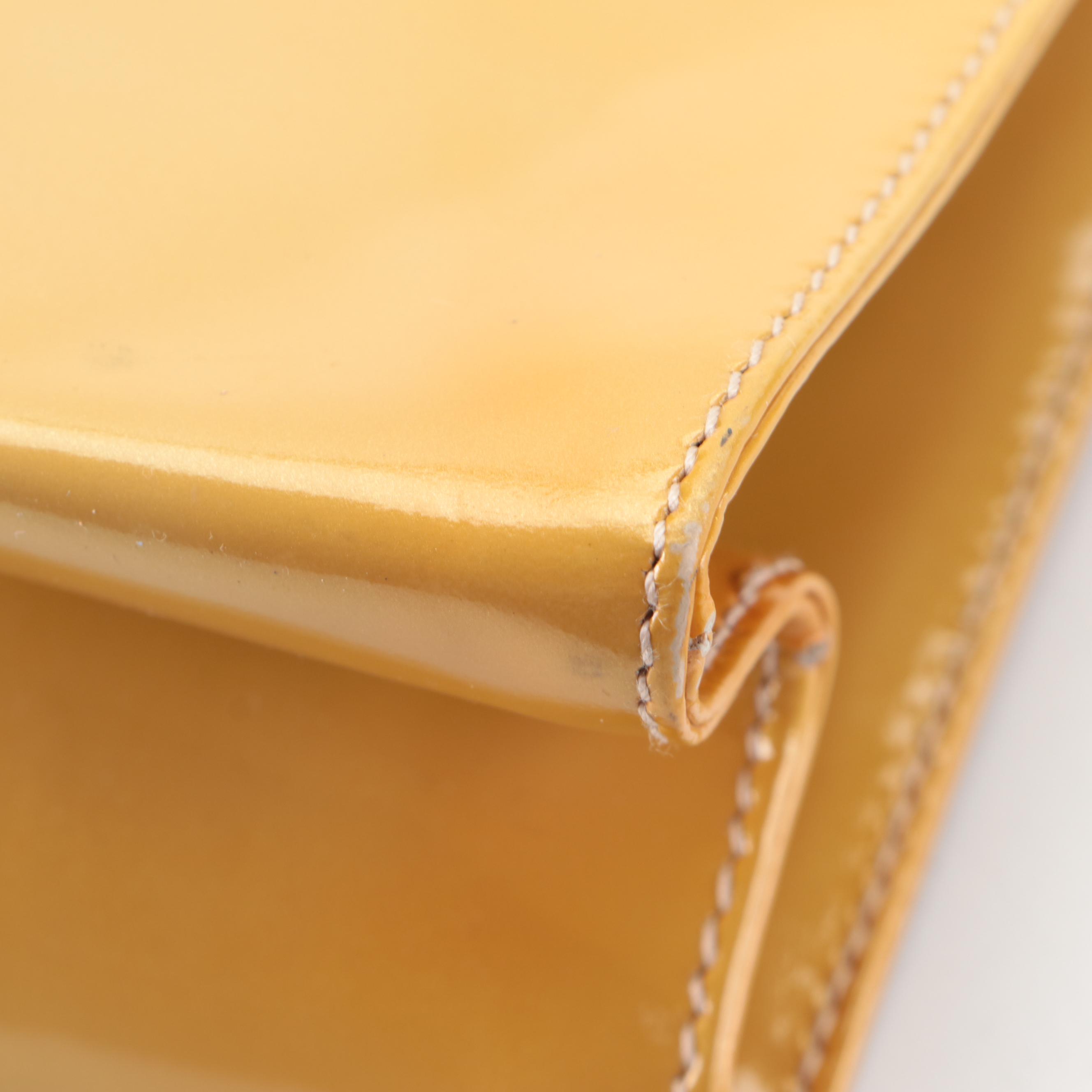 Prada Small Hard Frame Handbag in Patent Leather