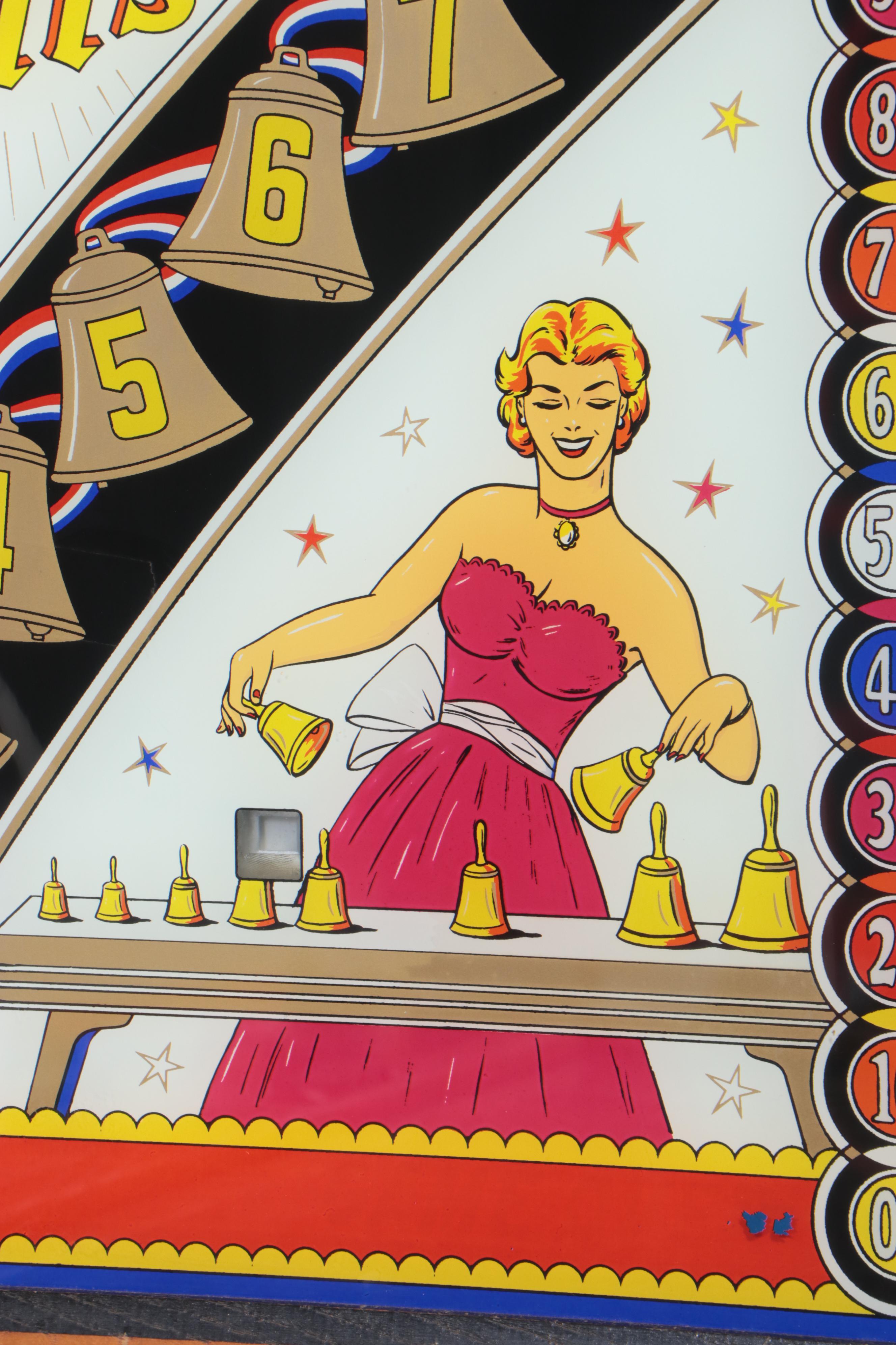 Williams Golden Bells Pinball Machine, Mid-20th Century