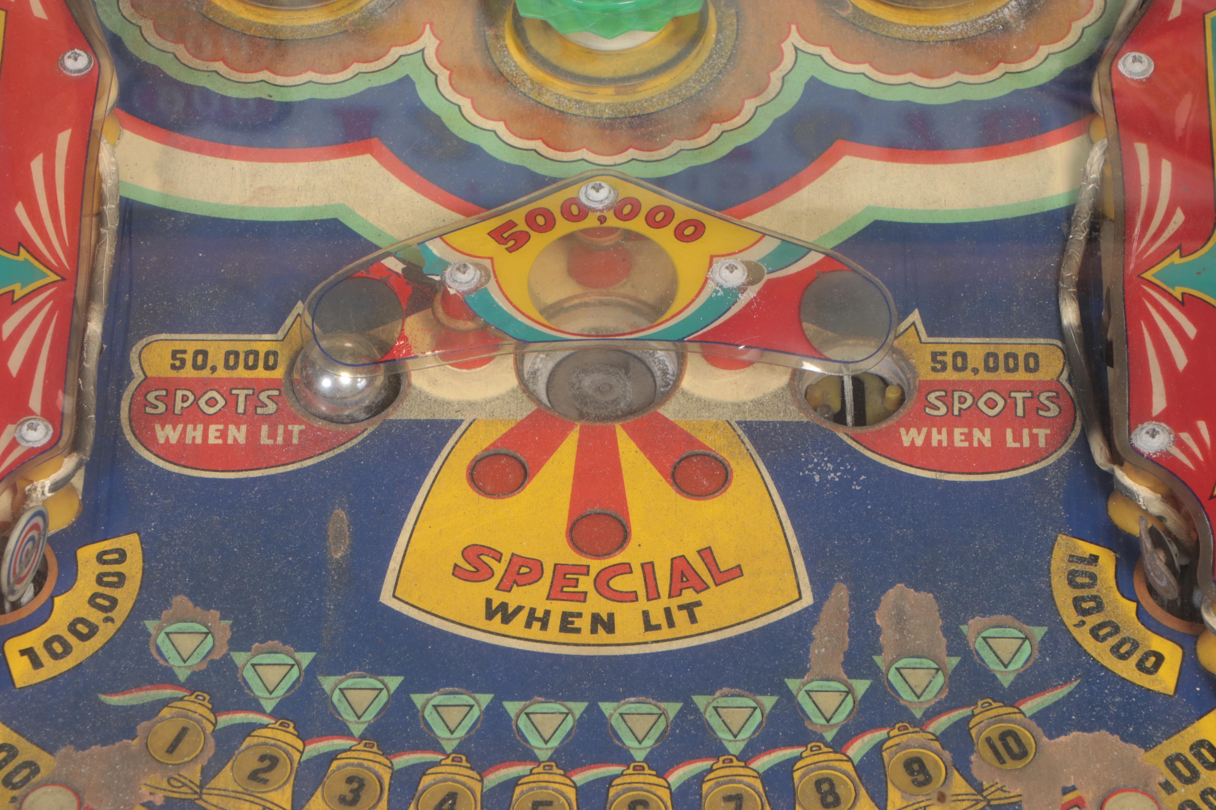Williams Golden Bells Pinball Machine, Mid-20th Century
