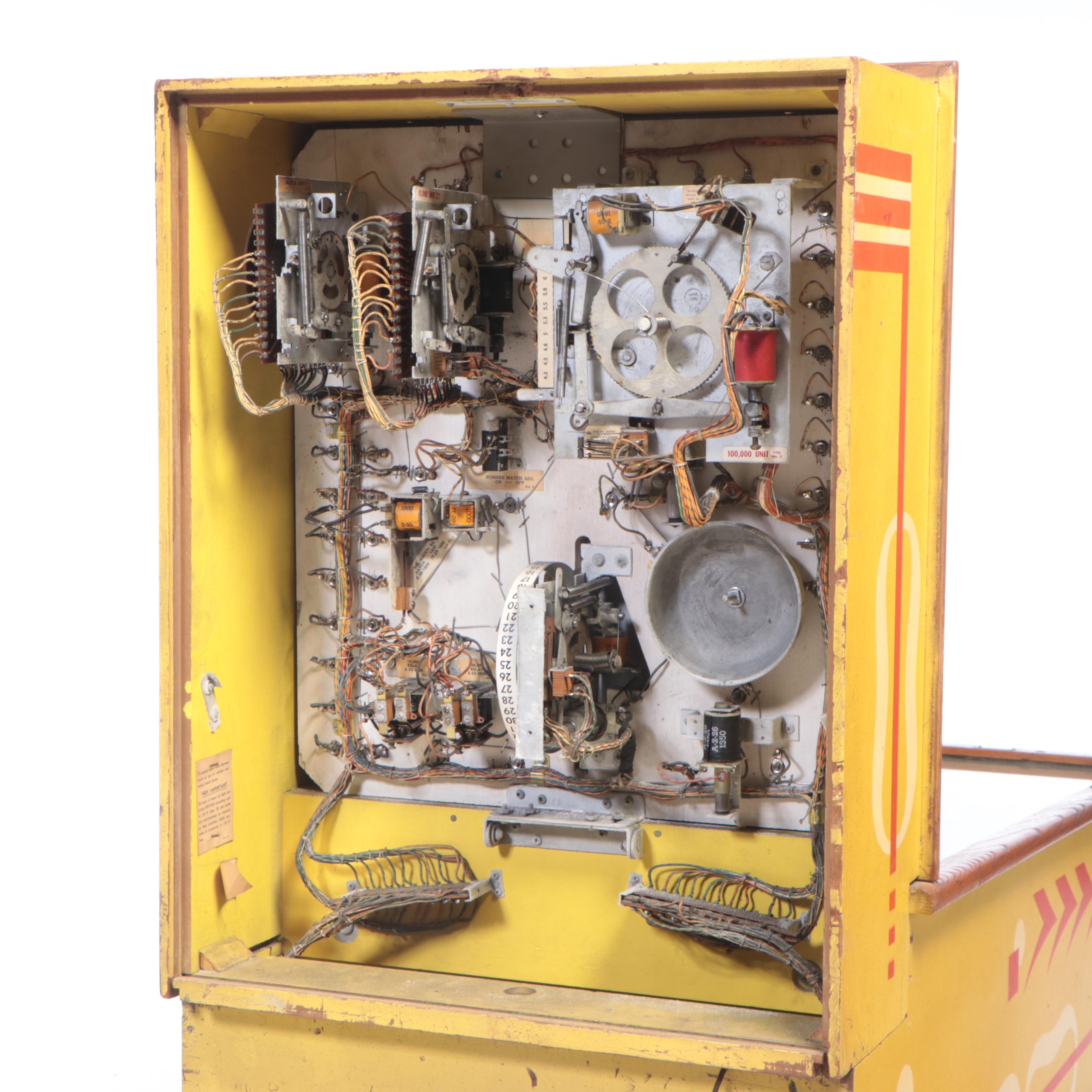 Williams Golden Bells Pinball Machine, Mid-20th Century