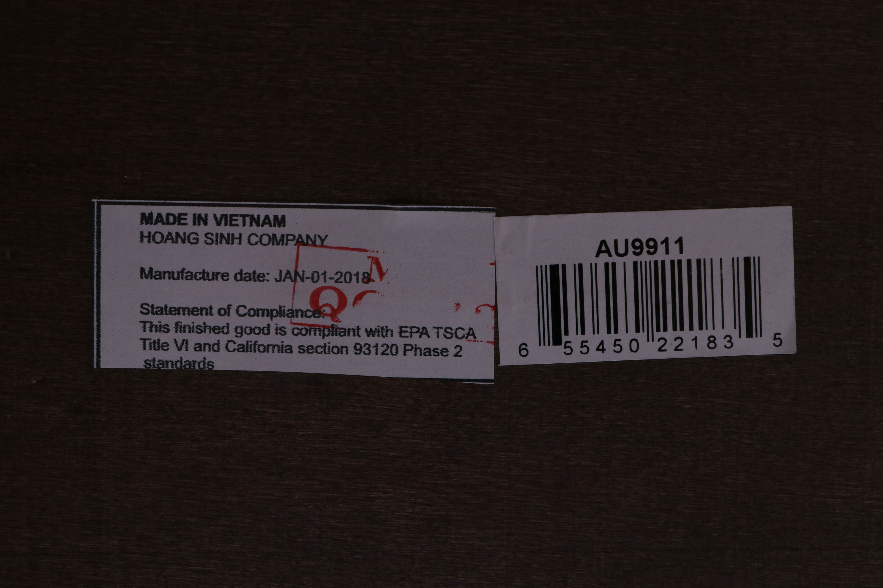 Macy's "Gatlin" Home Office Furniture Collection Pine and Metal Desk