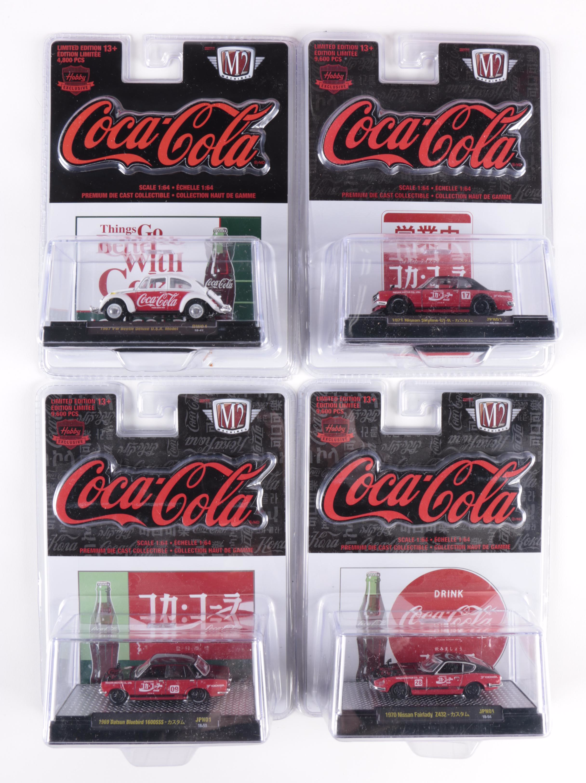 M2 Machines Coca-Cola Diecast Auto-Haulers, Cars