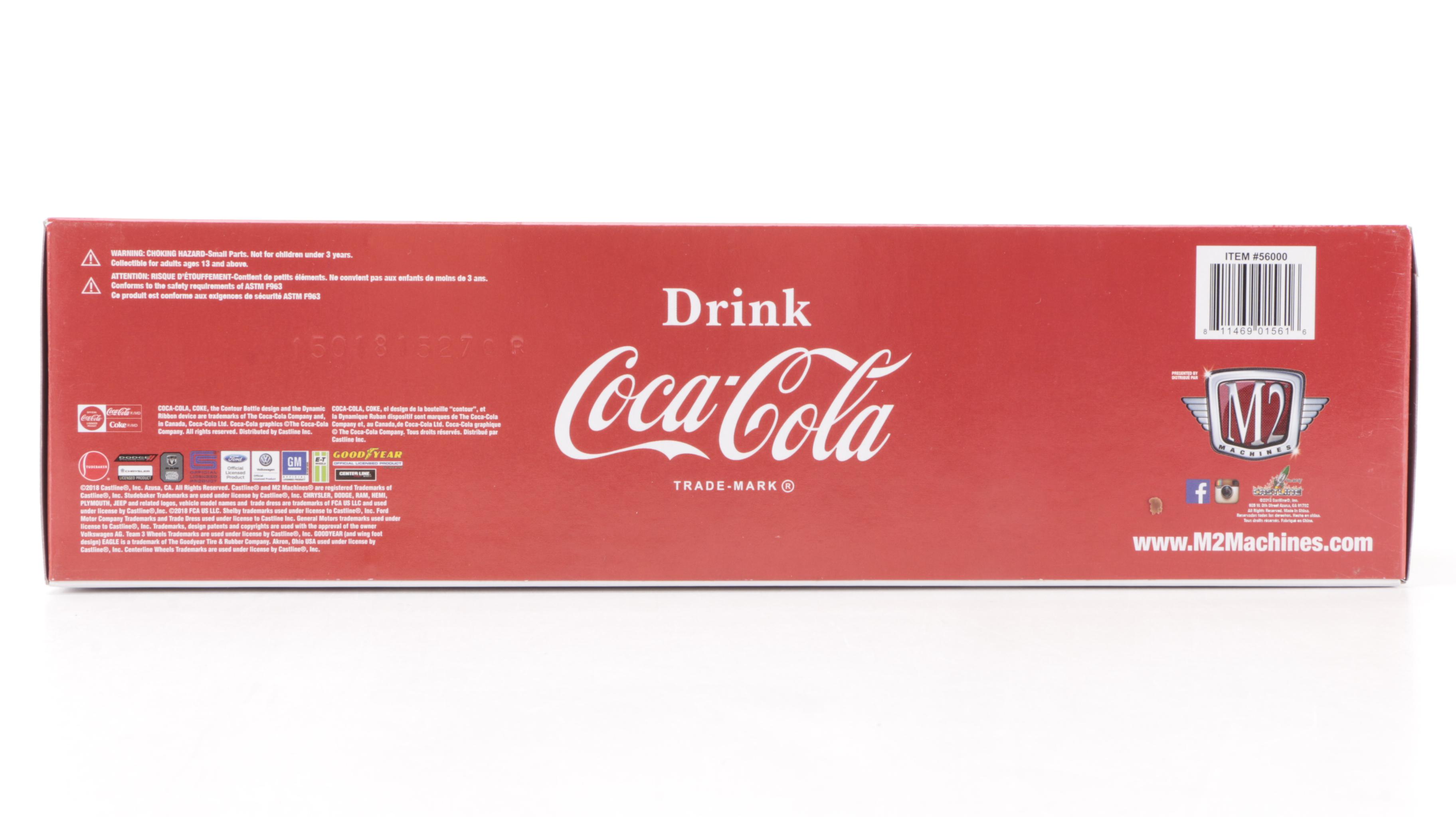 M2 Machines Coca-Cola Diecast Auto-Haulers, Cars