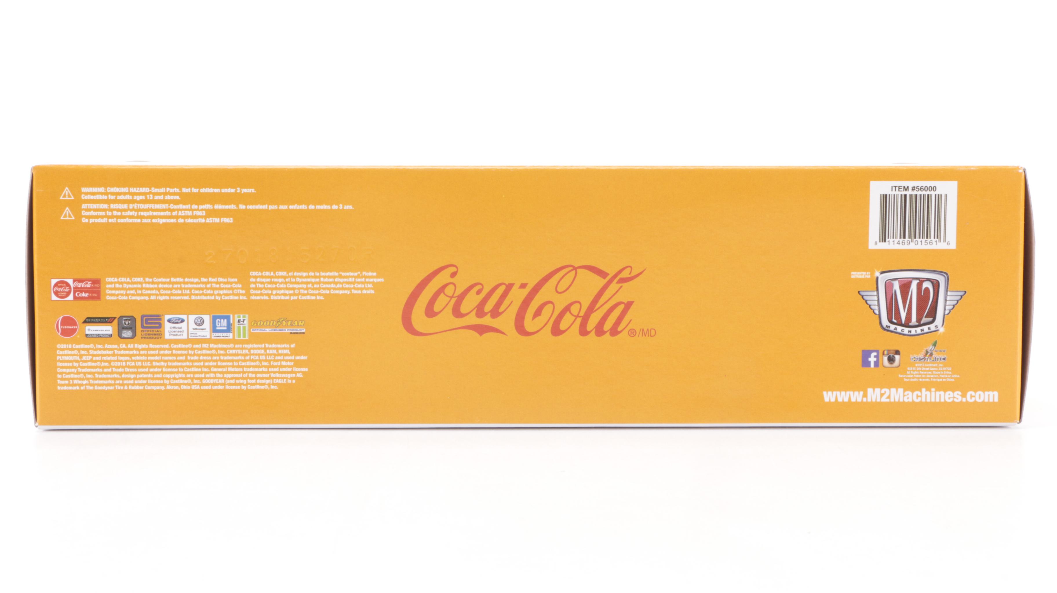 M2 Machines Coca-Cola Diecast Auto-Haulers, Cars