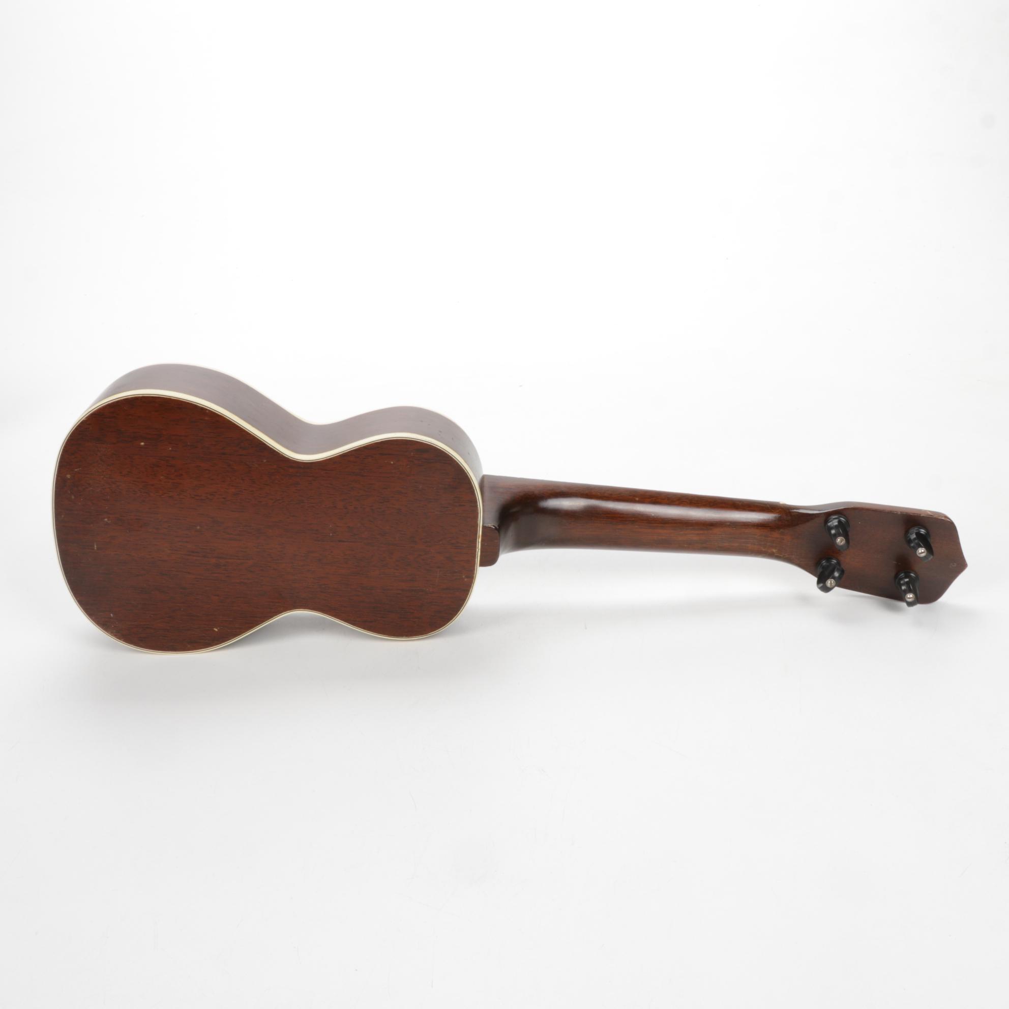 Gibson Dark Mahogany UB-2 Soprano Ukulele, Mid-20th Century