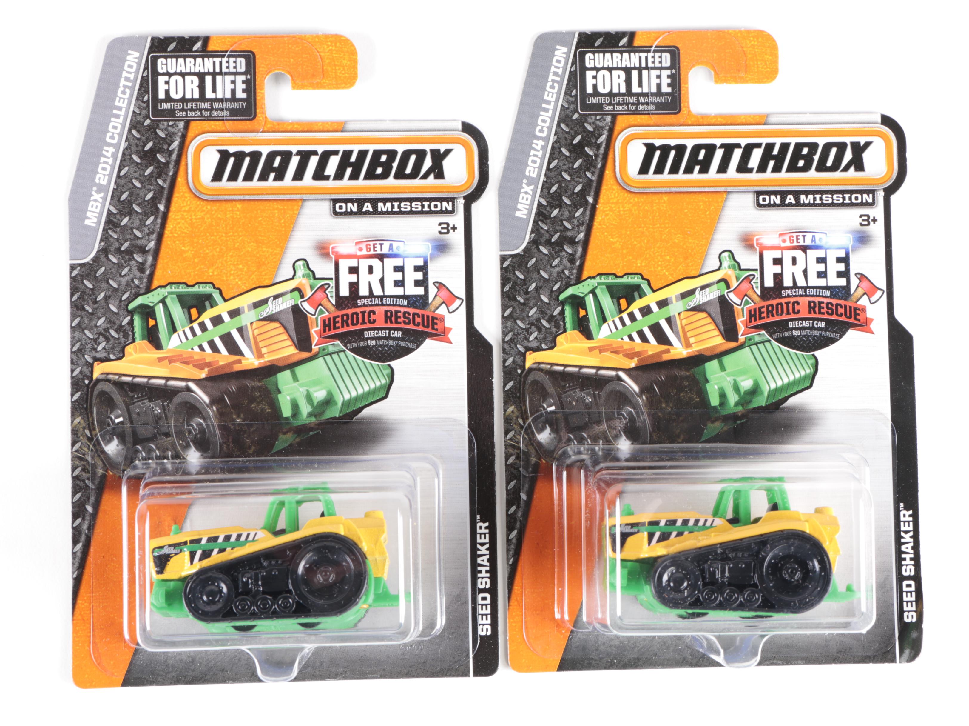 Mattel Matchbox MBX Diecast Model Cars, Sky Busters Planes