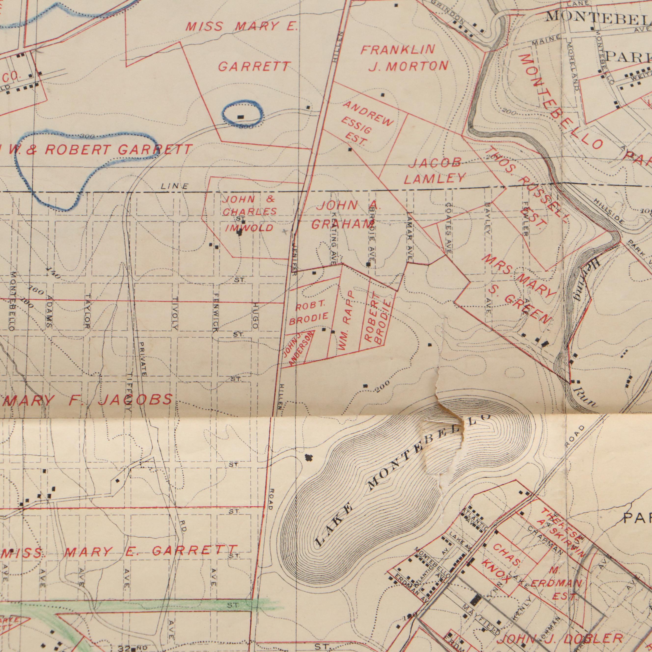 William Bullock Clark Wood Engraving Geological Maps of Maryland