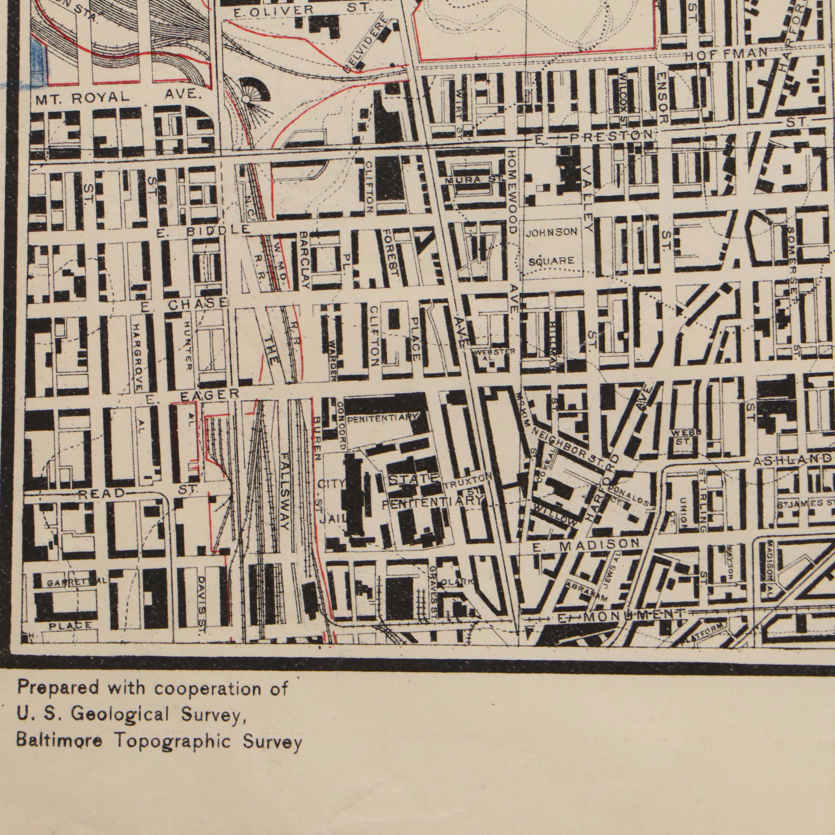 William Bullock Clark Wood Engraving Geological Maps of Maryland