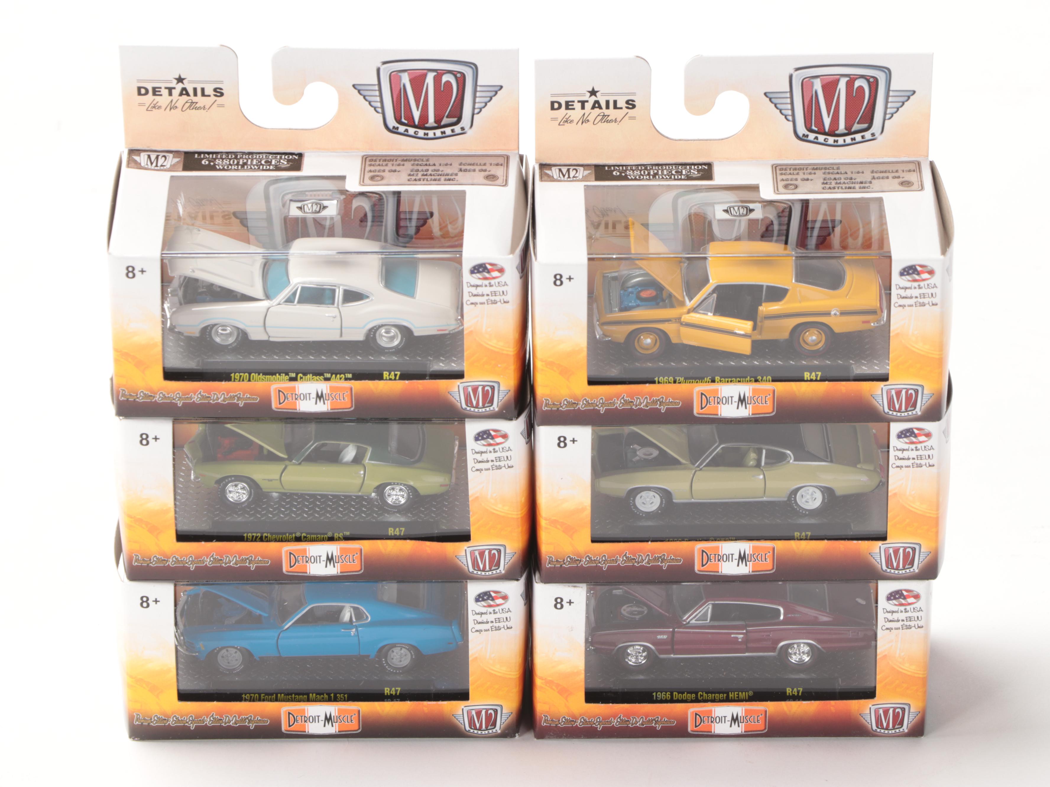 M2 Machines Auto-Meets, Detroit Muscle, Other Diecast Model Cars