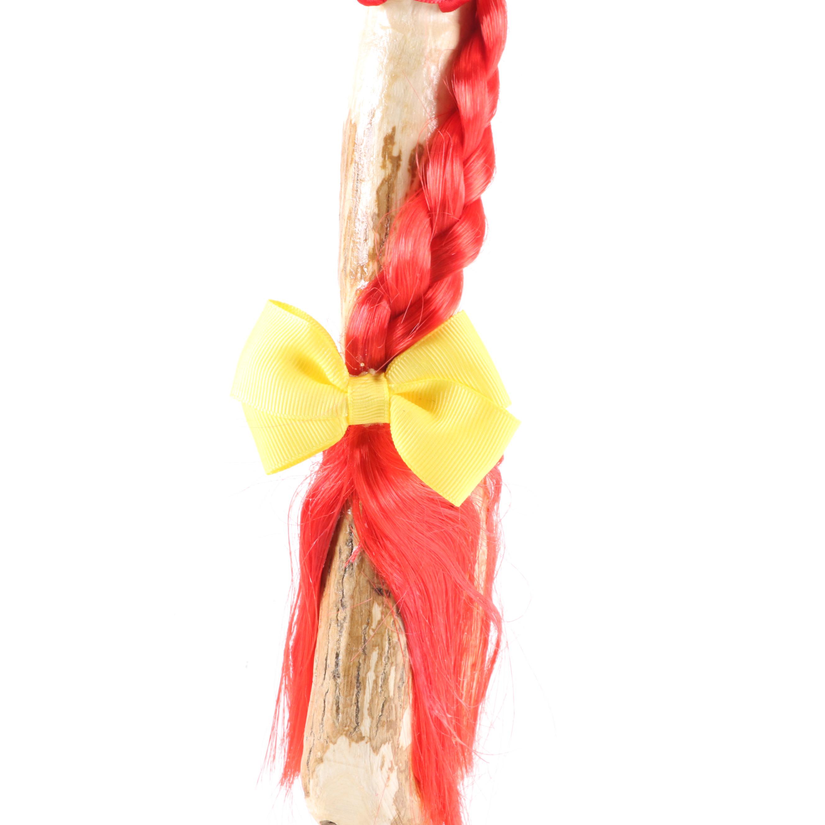 William "Bill" Woodrum Folk Mixed Media Sculpture "Skinny Mini St. Vitus Dance"