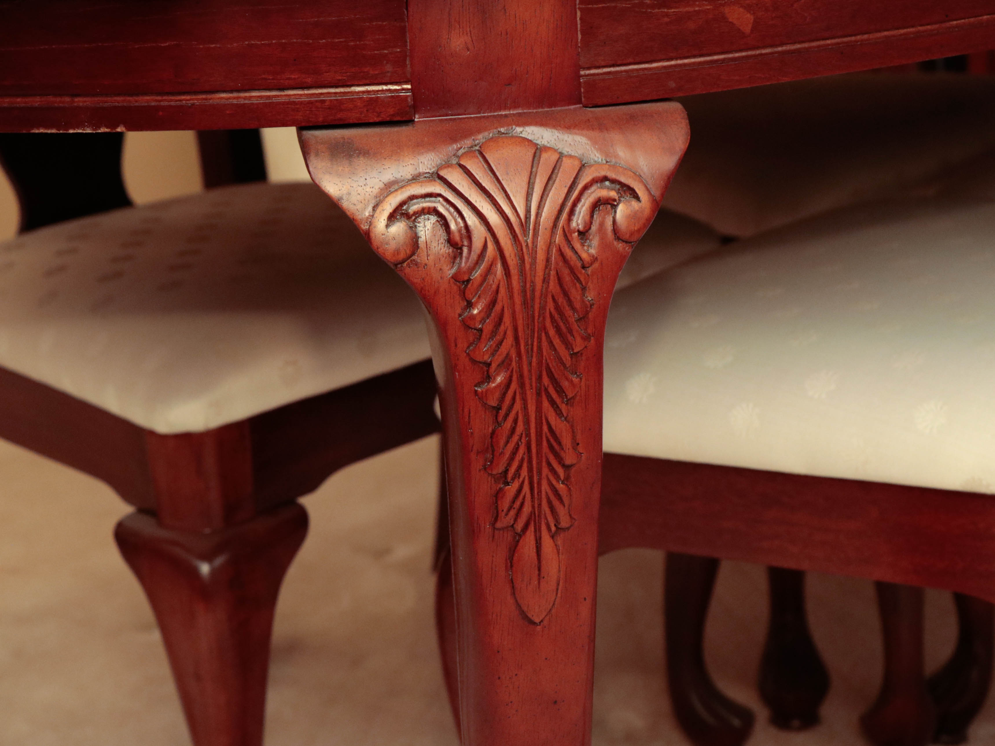 Southern Art Furniture Co. George III Dining Table Set, Late 20th/Early 21st C.