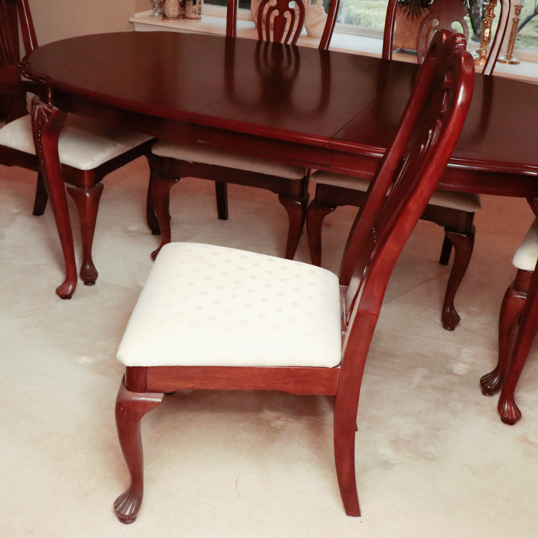 Southern Art Furniture Co. George III Dining Table Set, Late 20th/Early 21st C.