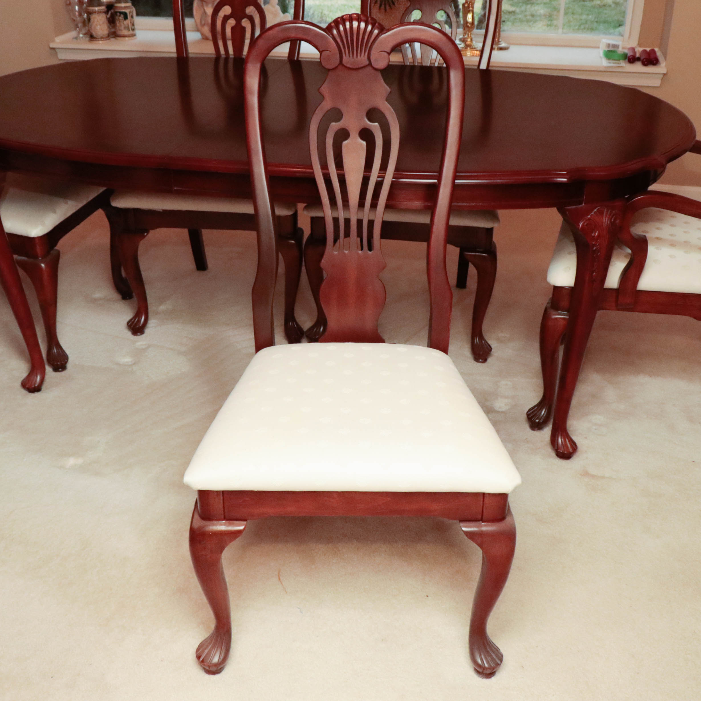 Southern Art Furniture Co. George III Dining Table Set, Late 20th/Early 21st C.