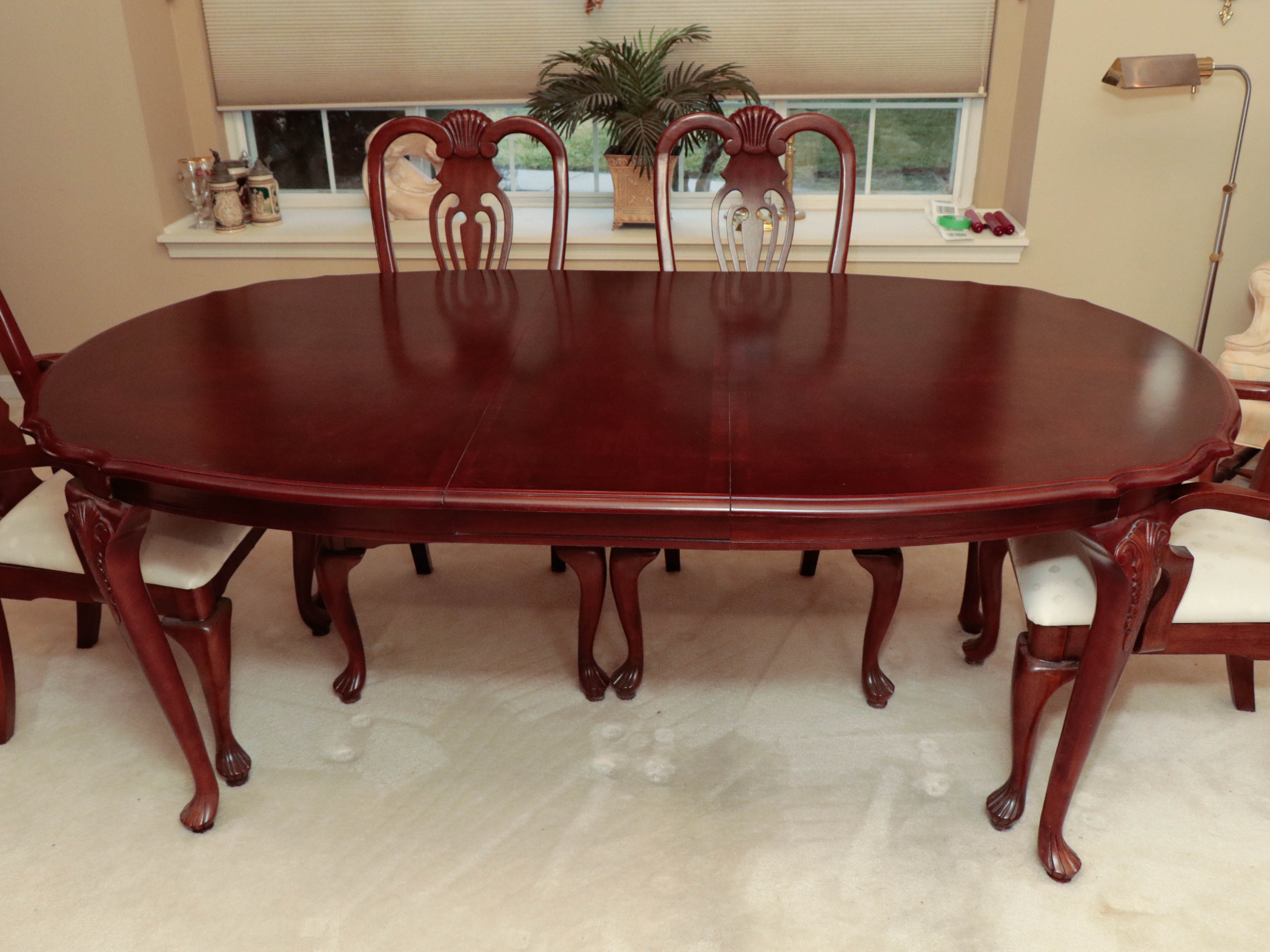 Southern Art Furniture Co. George III Dining Table Set, Late 20th/Early 21st C.