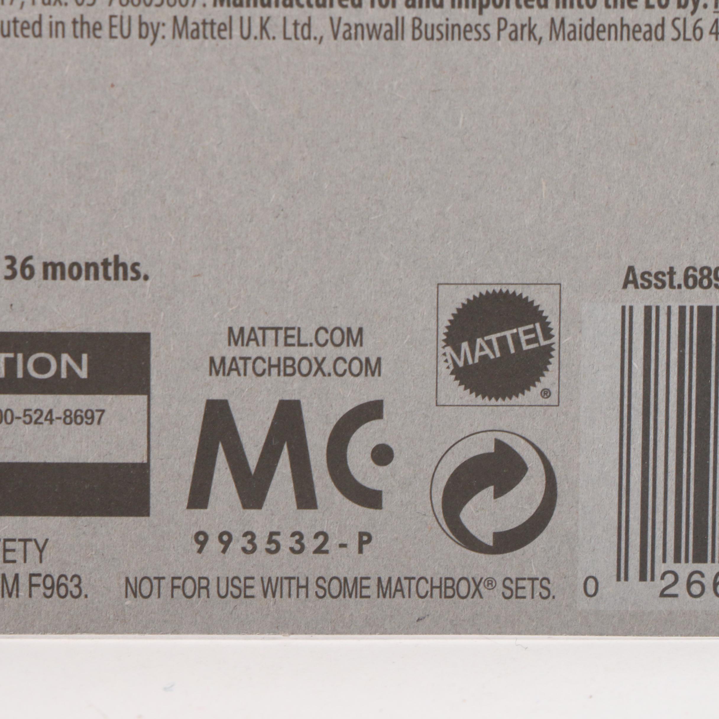 Mattel Matchbox MBX Diecast Cars, Sky Busters Planes