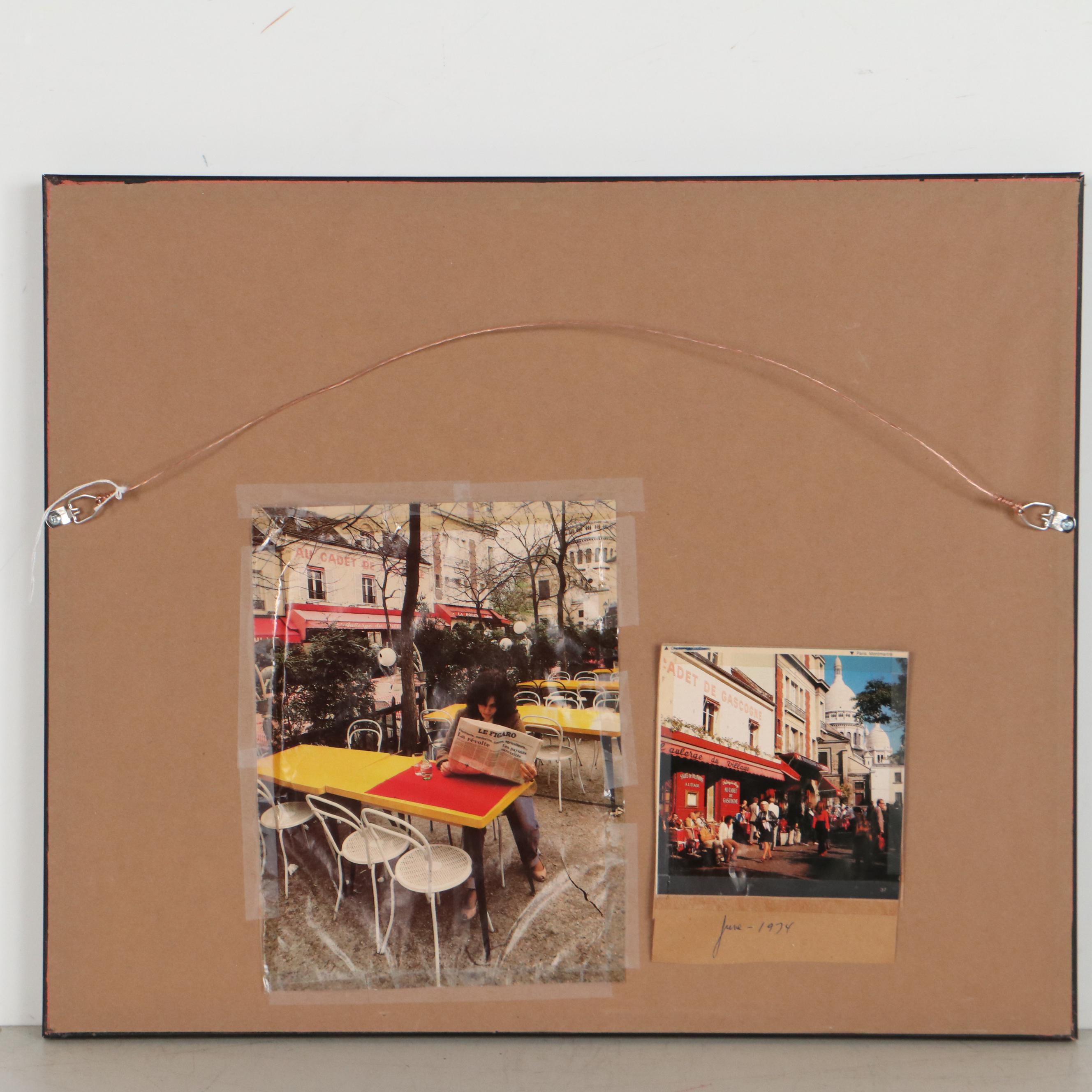 Hand-Colored Lithograph of Au Cadet de Gascogne, Late 20th Century