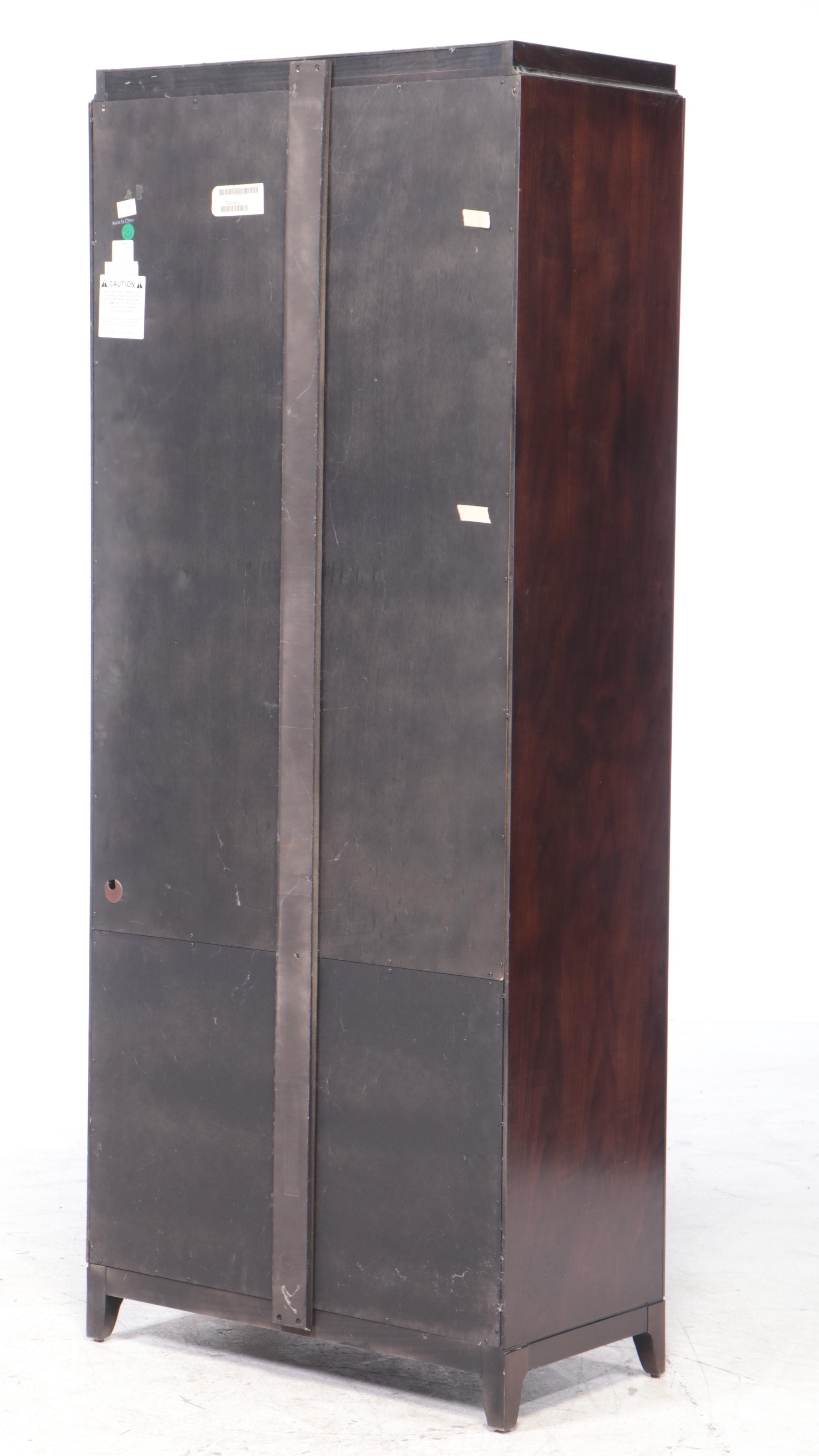 Thomasville "Studio 455" Walnut Two-Drawer Bookcase