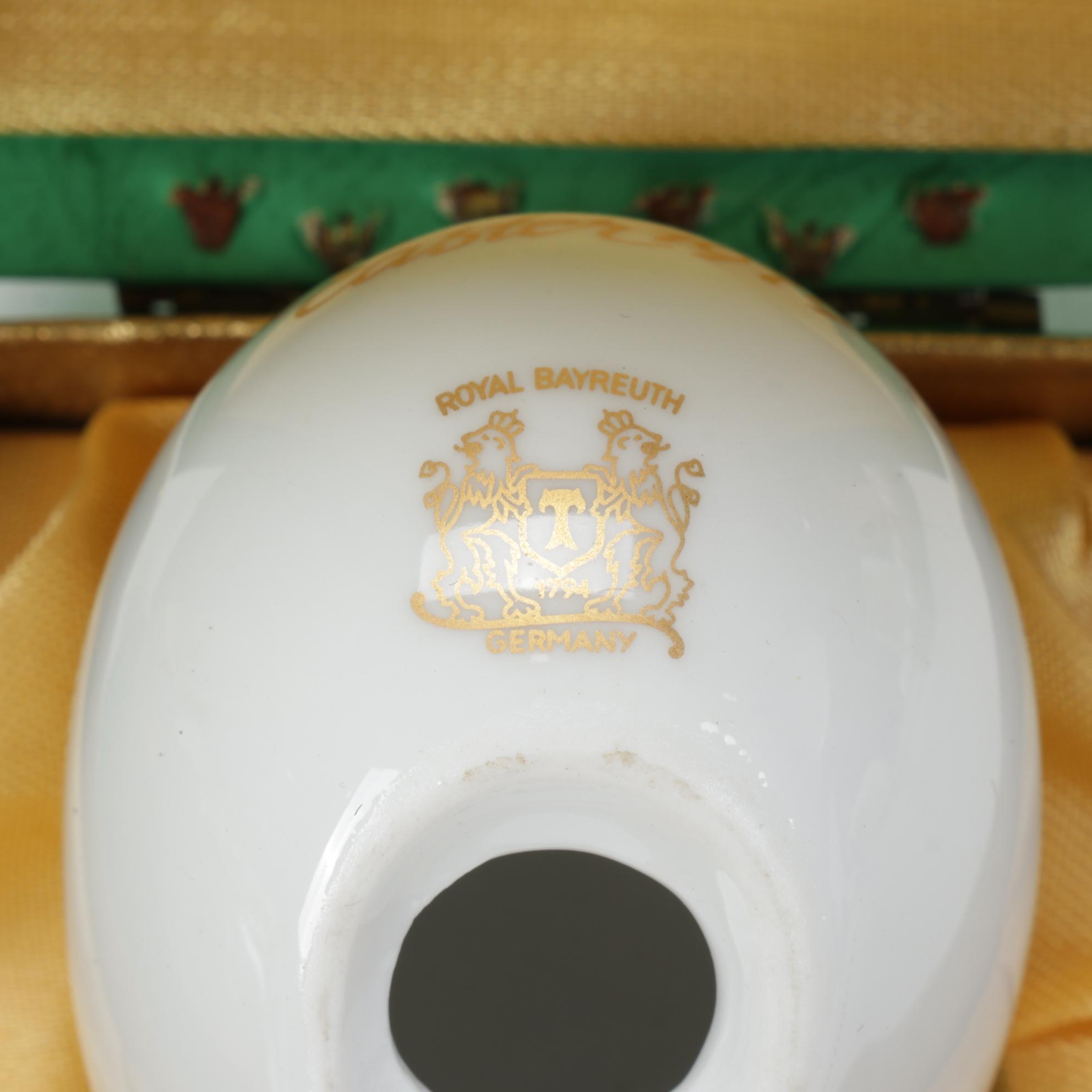 Noritake, Goebel and Other Bone China and Alabaster Easter Eggs, Late 20th C.